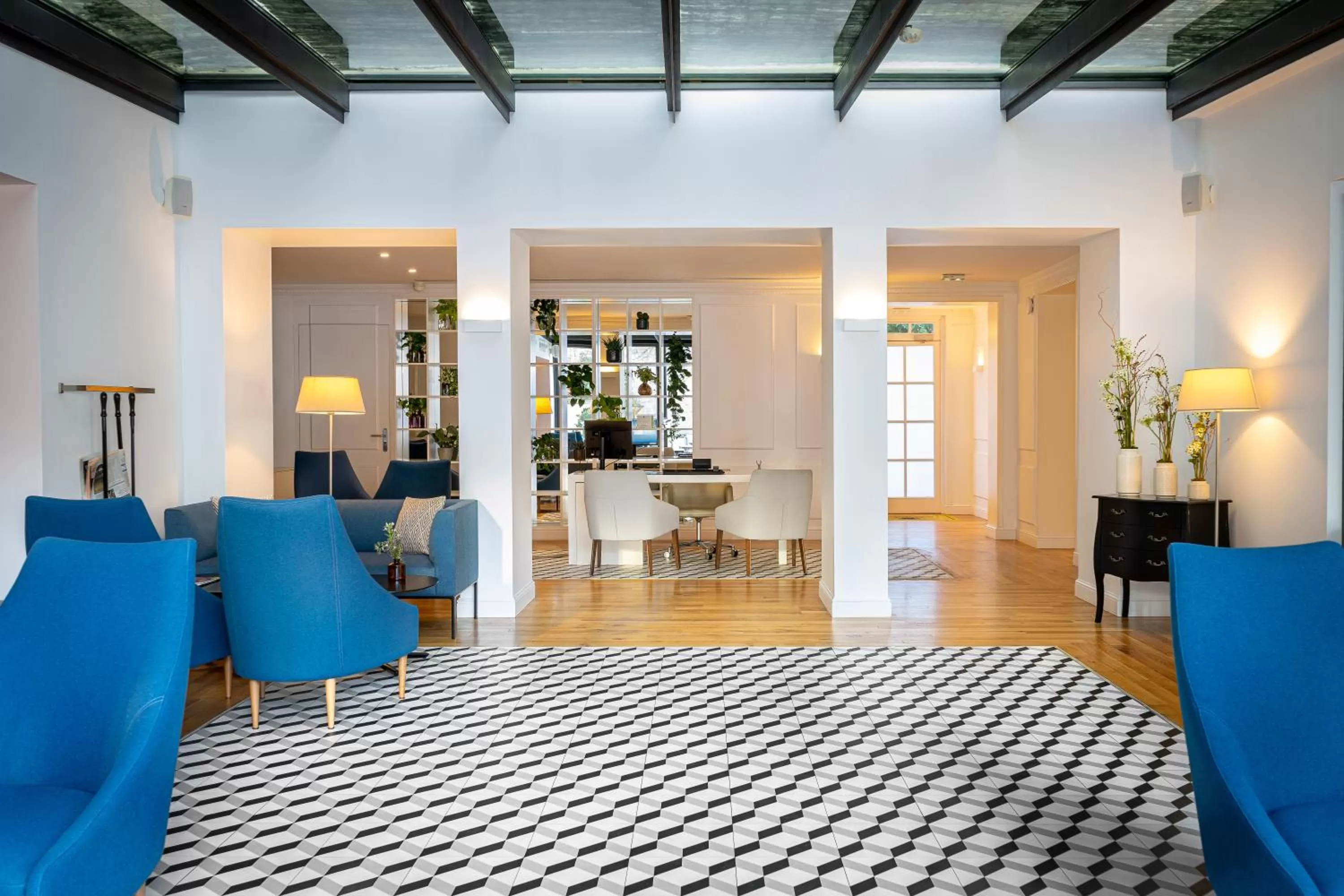 Lobby or reception in La Demeure Du Parc