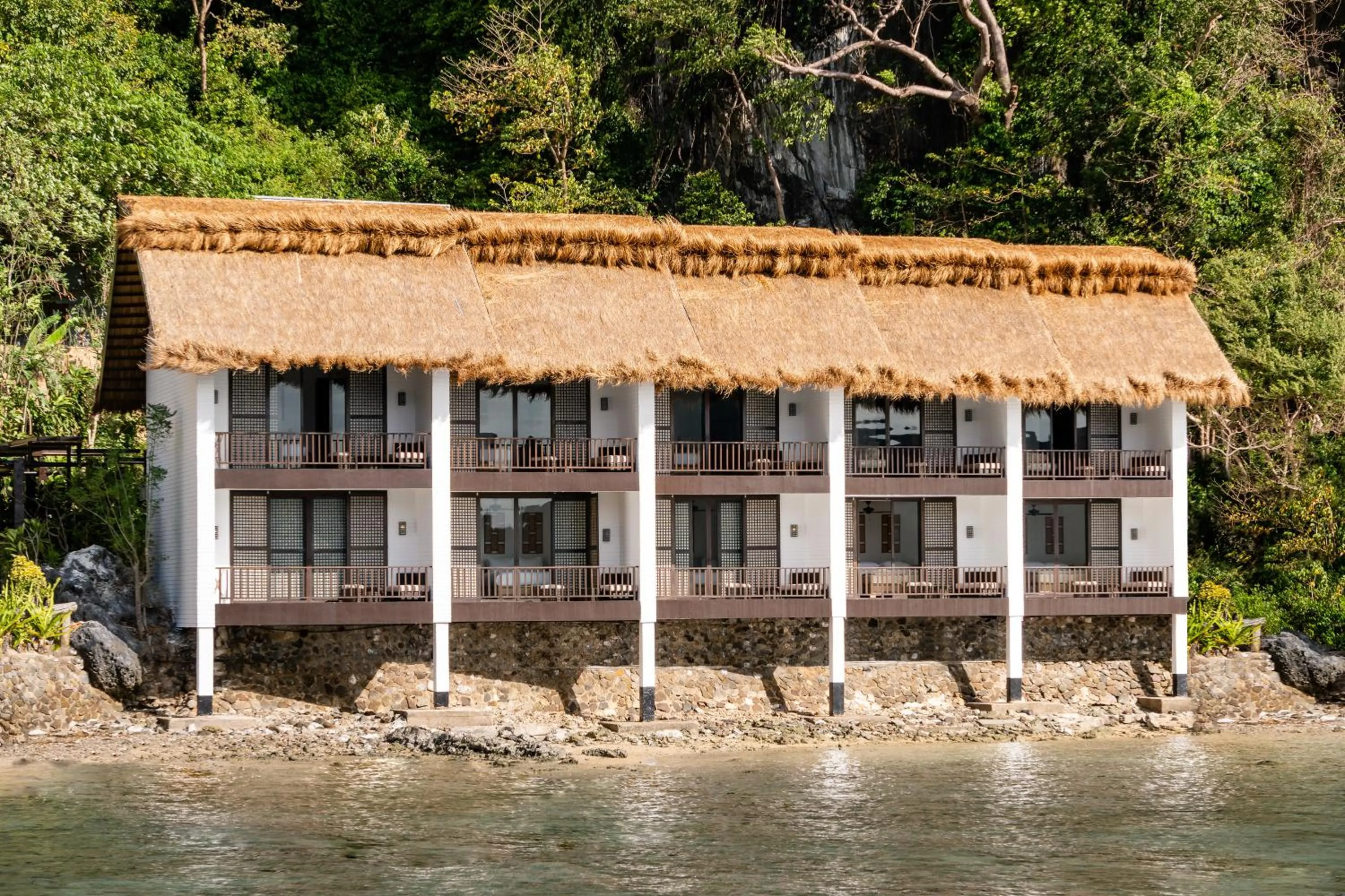 Facade/entrance in El Nido Resorts Miniloc Island