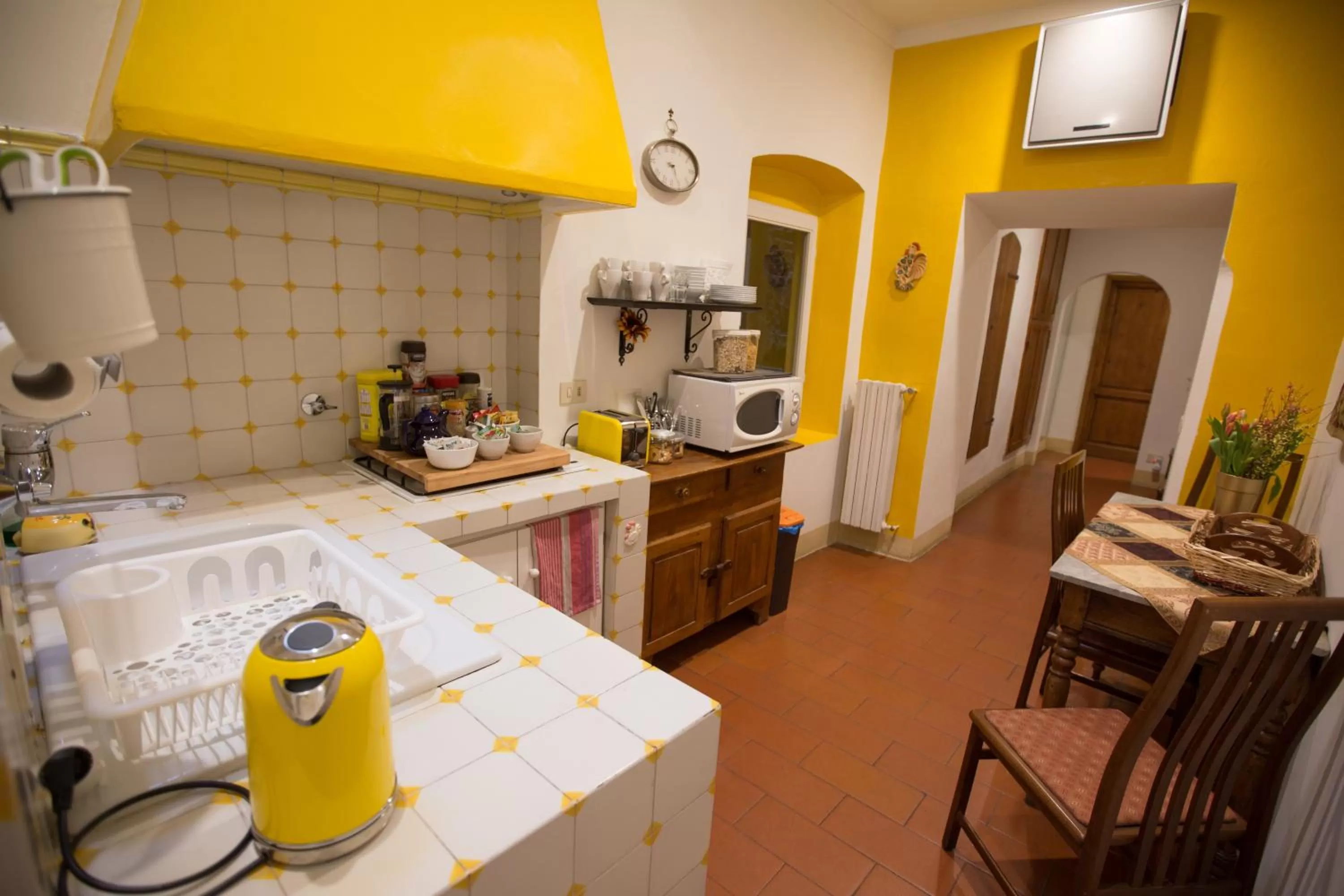 Kitchen or kitchenette in Bed & Breakfast Il Bargello