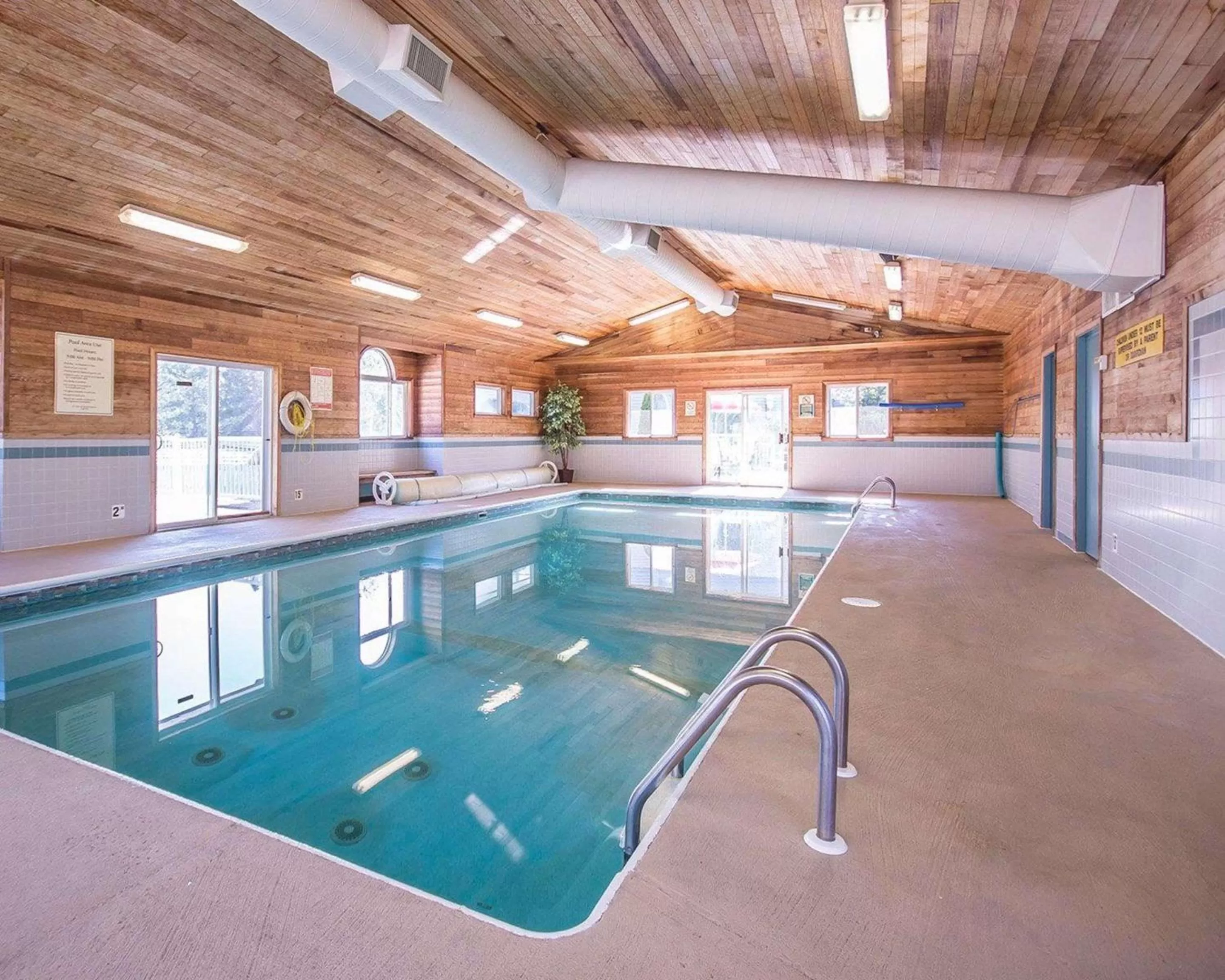 On site in Quality Inn Merritt