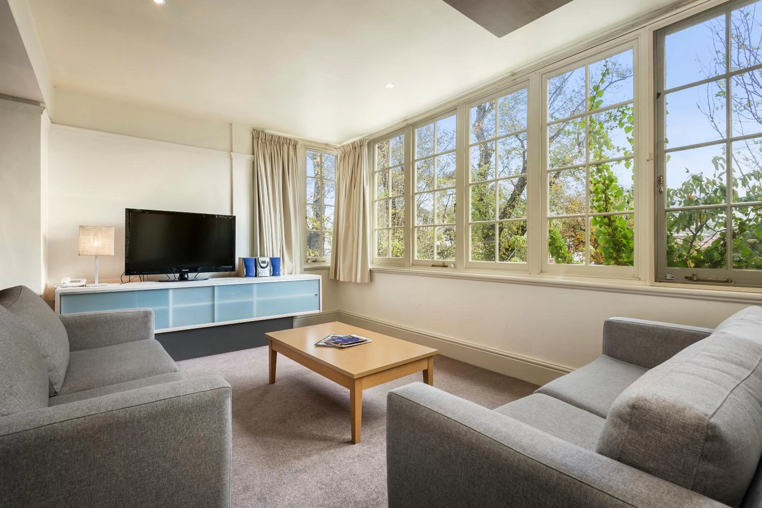 Seating area in Quest Trinity House