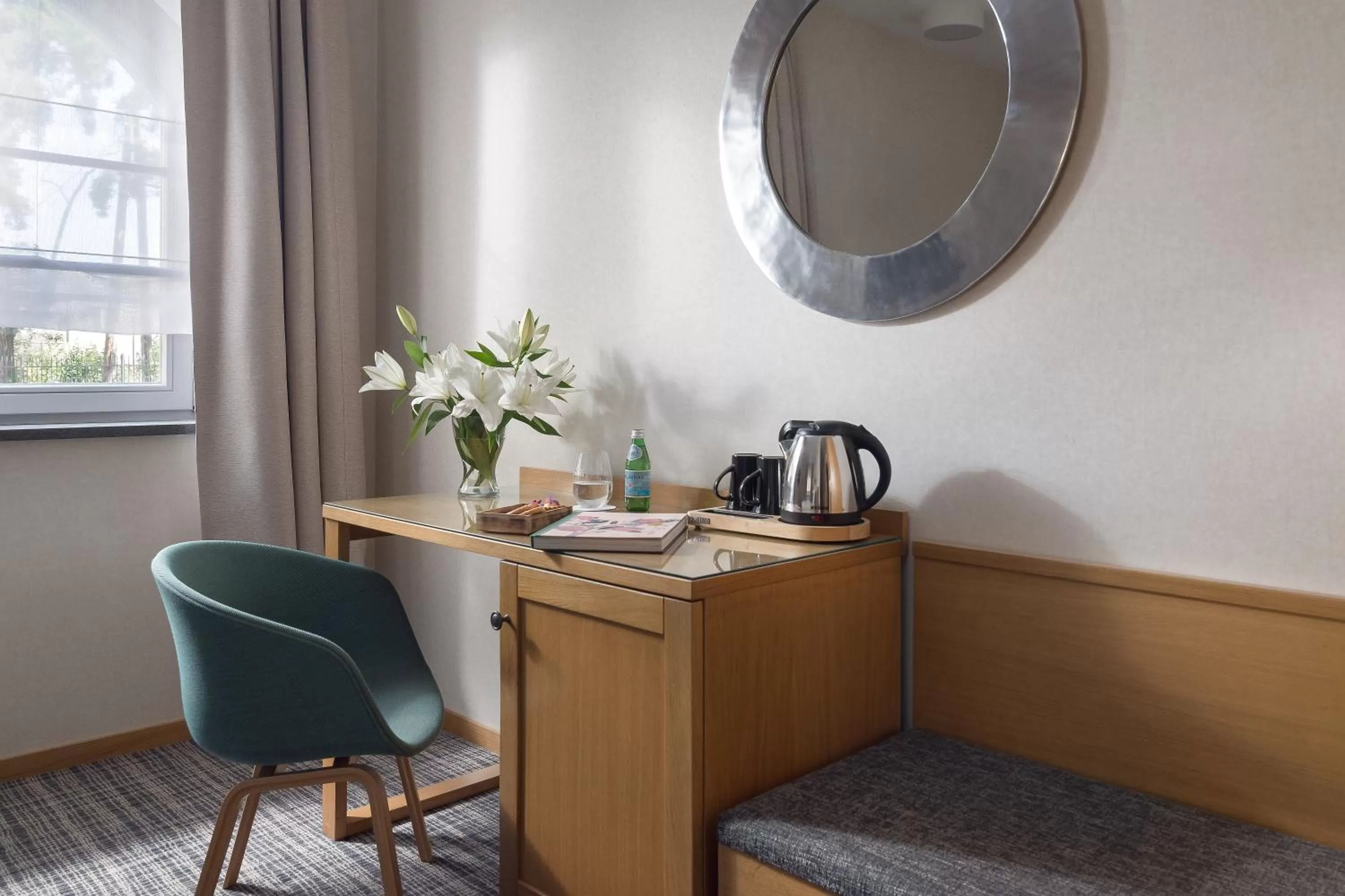 Bedroom in Relais & Châteaux Hotel Quadrille - Adults Only