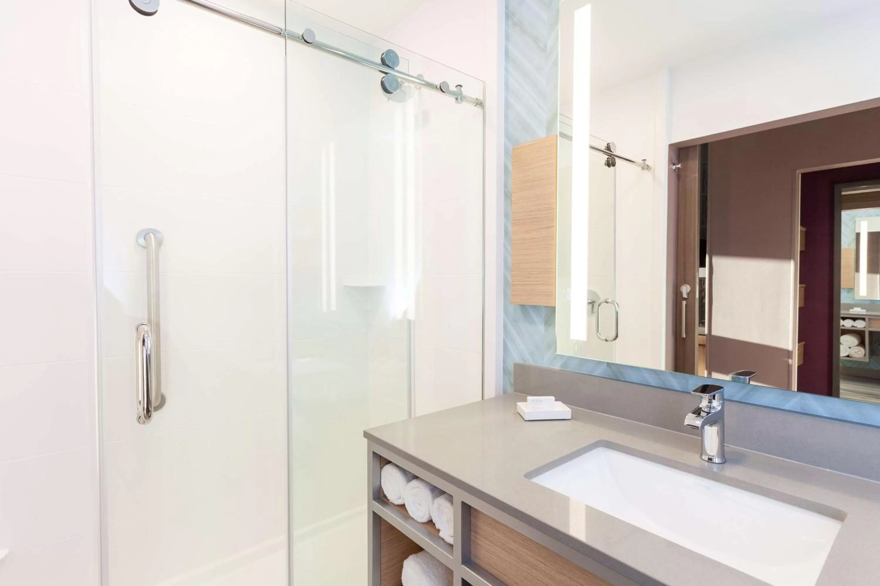 Bathroom in Hilton Garden Inn Broomfield Boulder