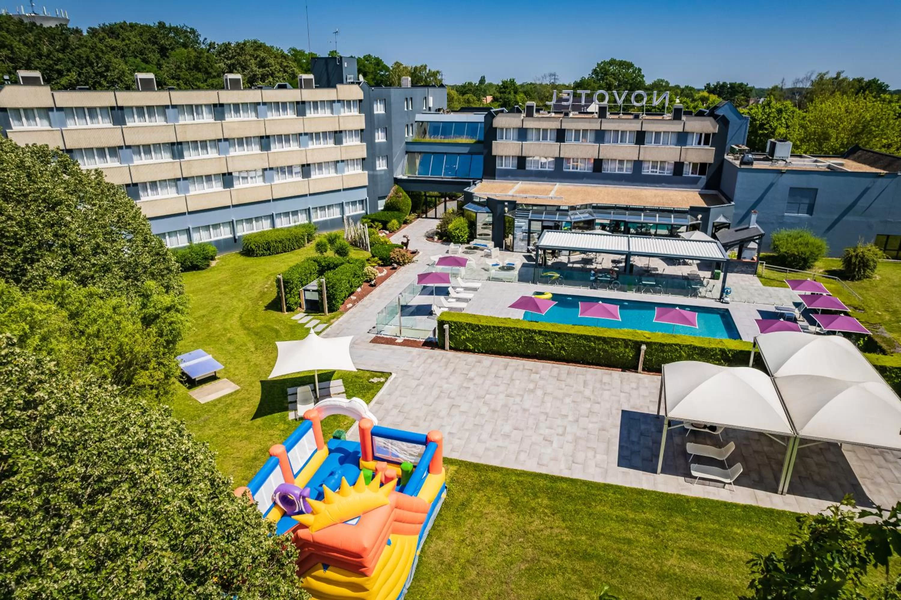 Bird's eye view in Novotel Orléans Saint Jean de Braye