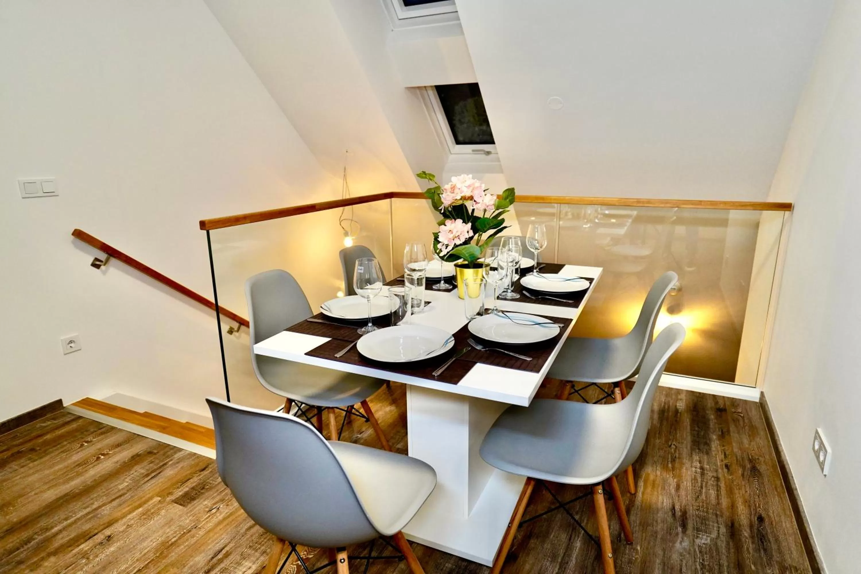 Dining area in DM & S Apartment