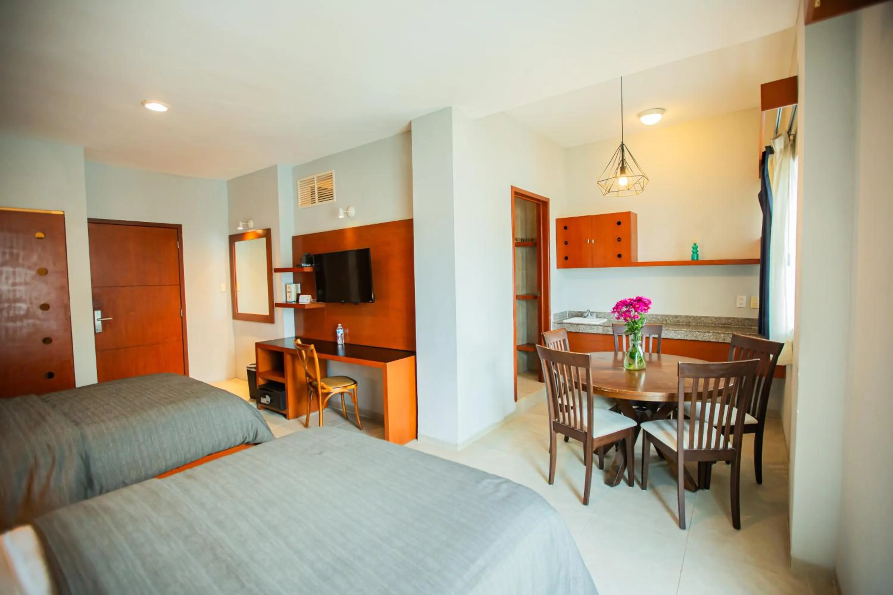 Bed in Hotel Nacional Merida