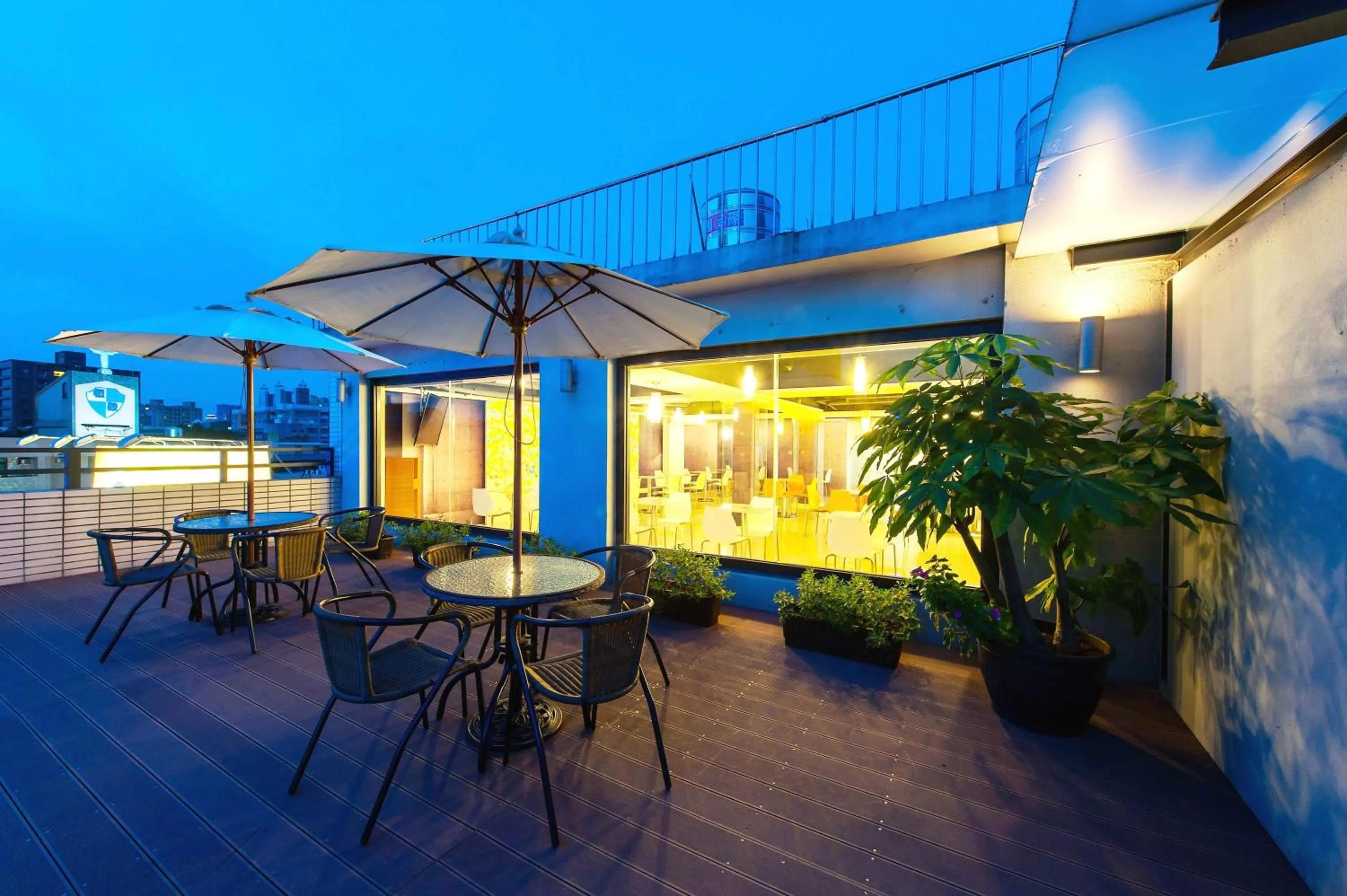 Property building in Hotel Purity