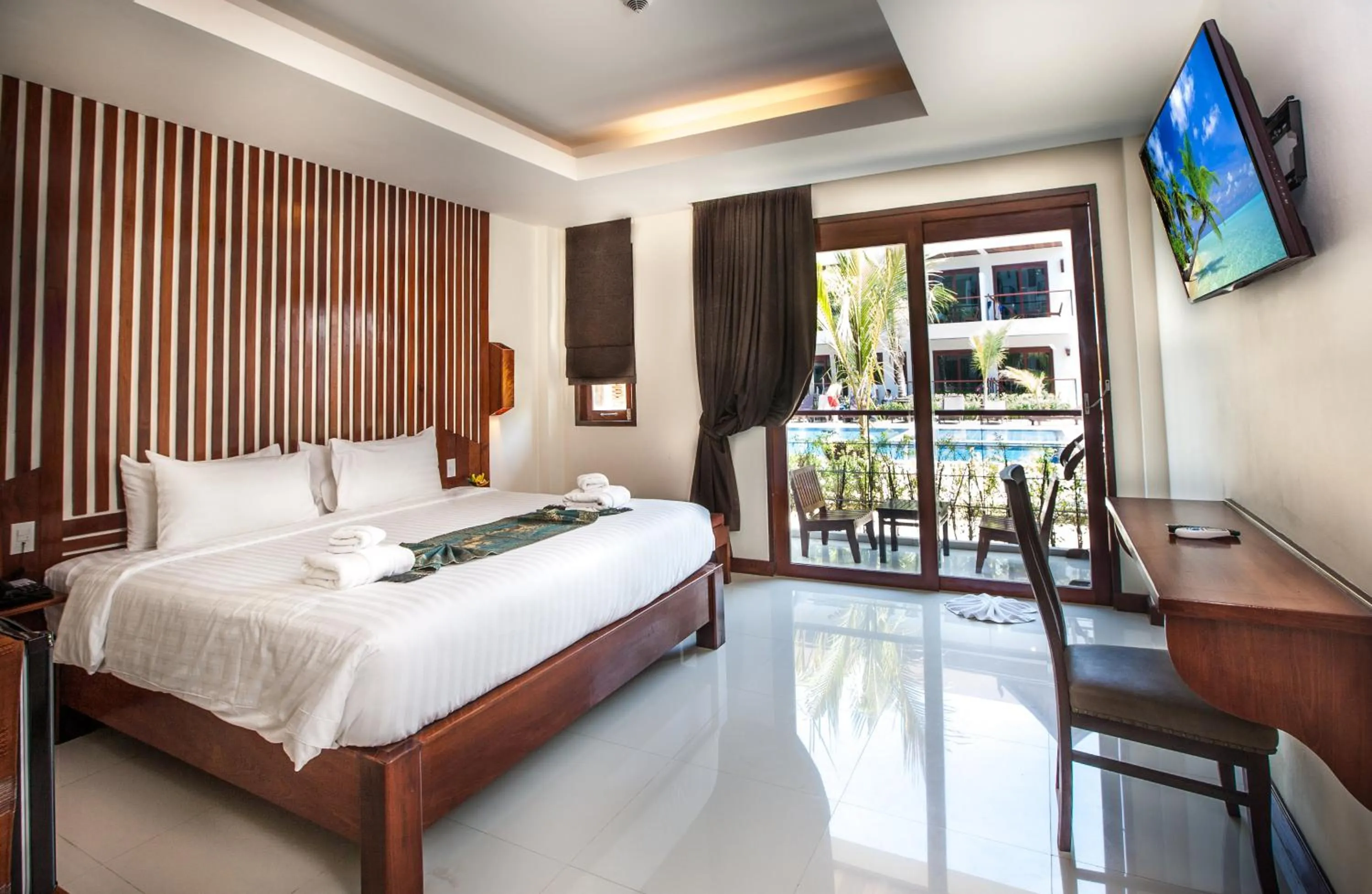 Bed in T-Villa Phuket