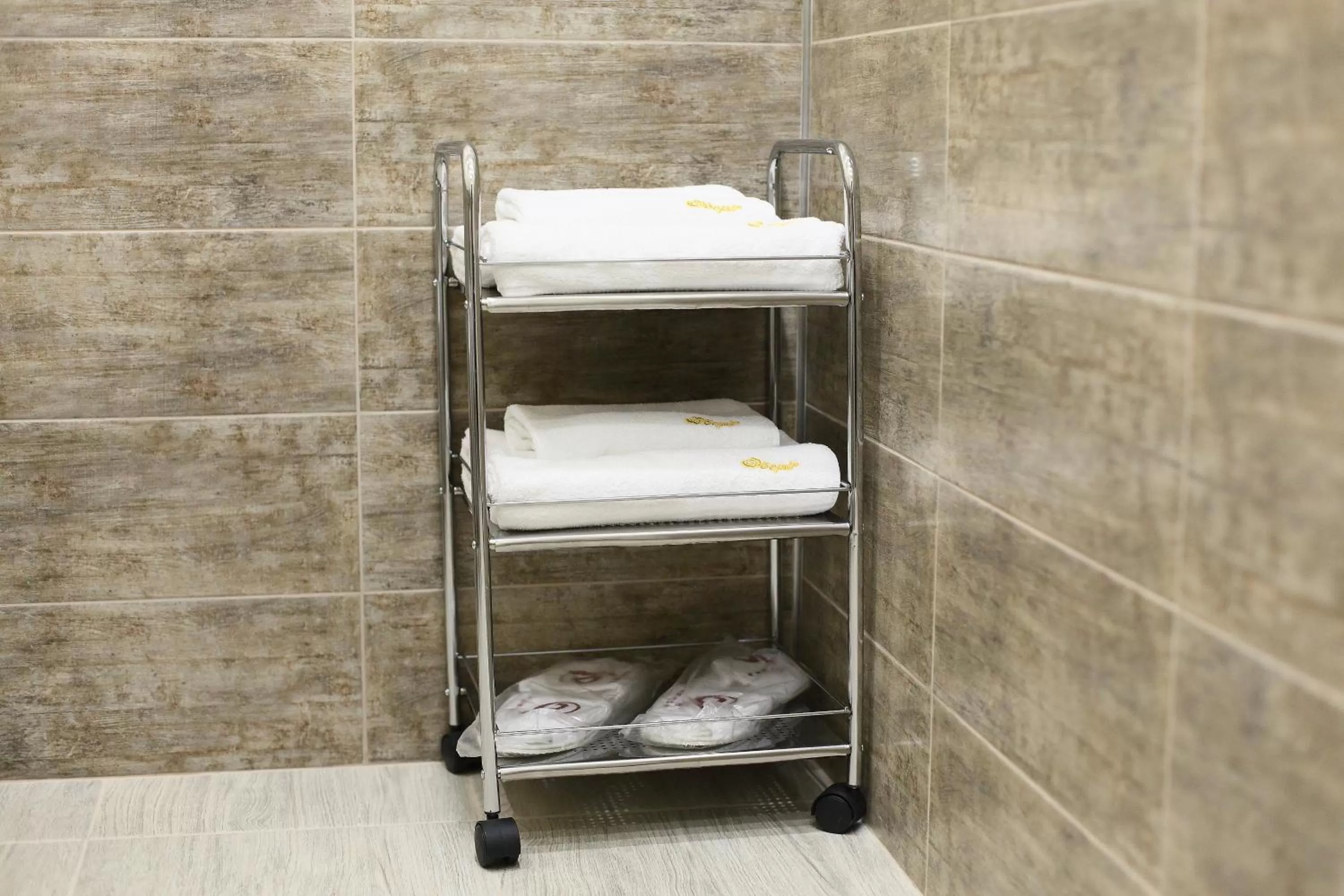 Bathroom in Oberig Hotel