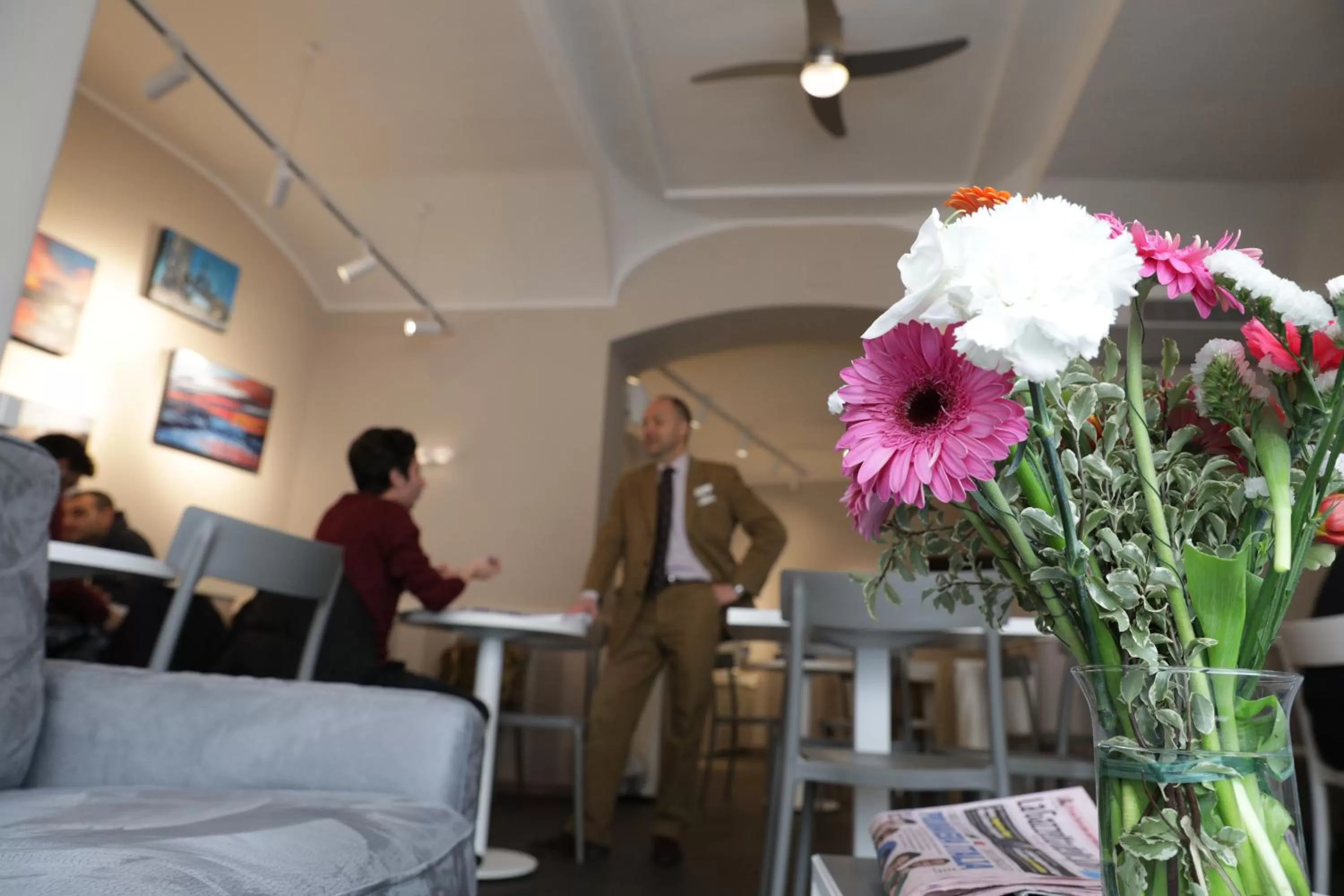 Decorative detail in Hotel Helvetia