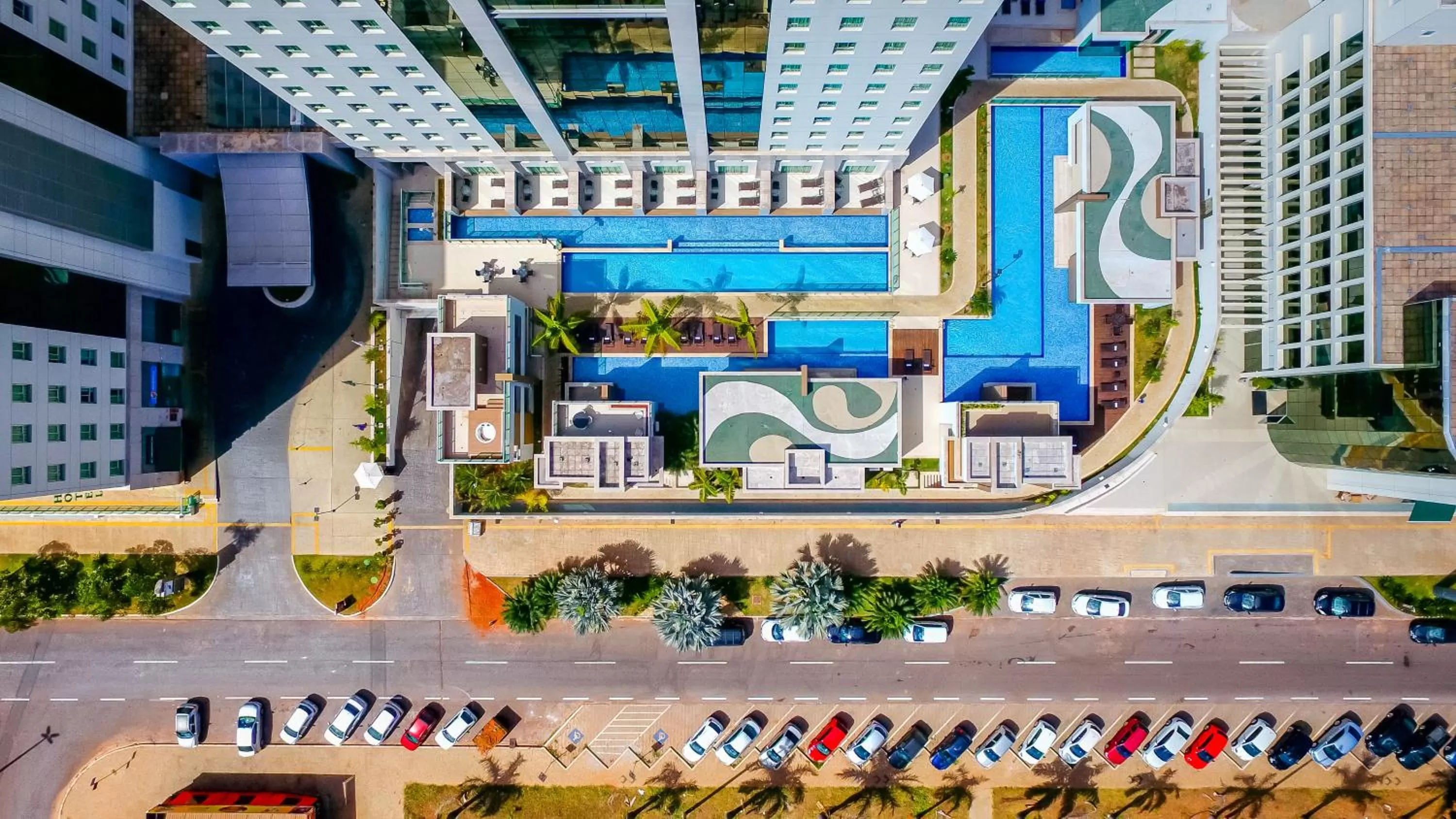 Bird's eye view in Jade Hotel Brasília