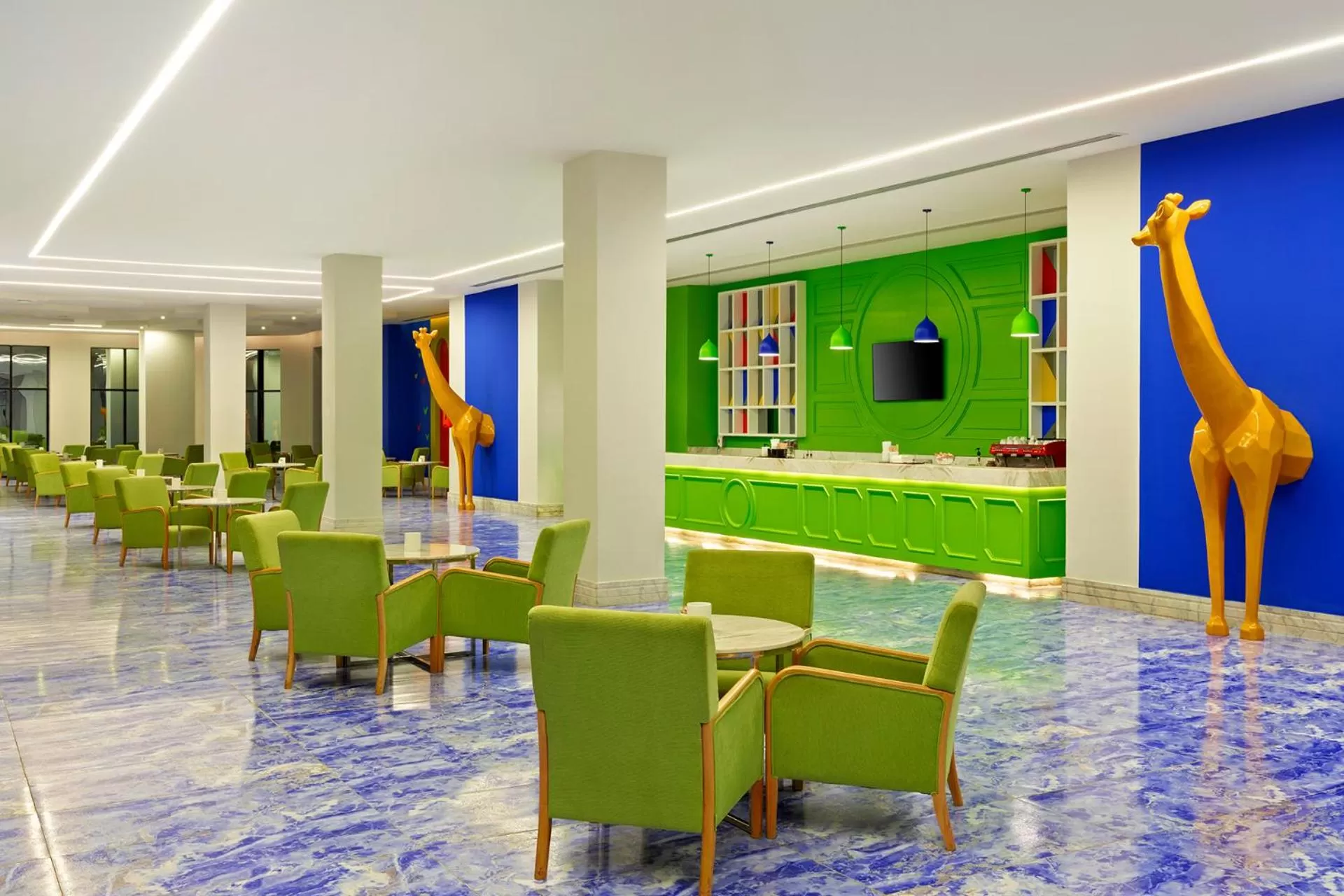 Lounge or bar in Pickalbatros Jungle Aqua Park - Neverland Hurghada