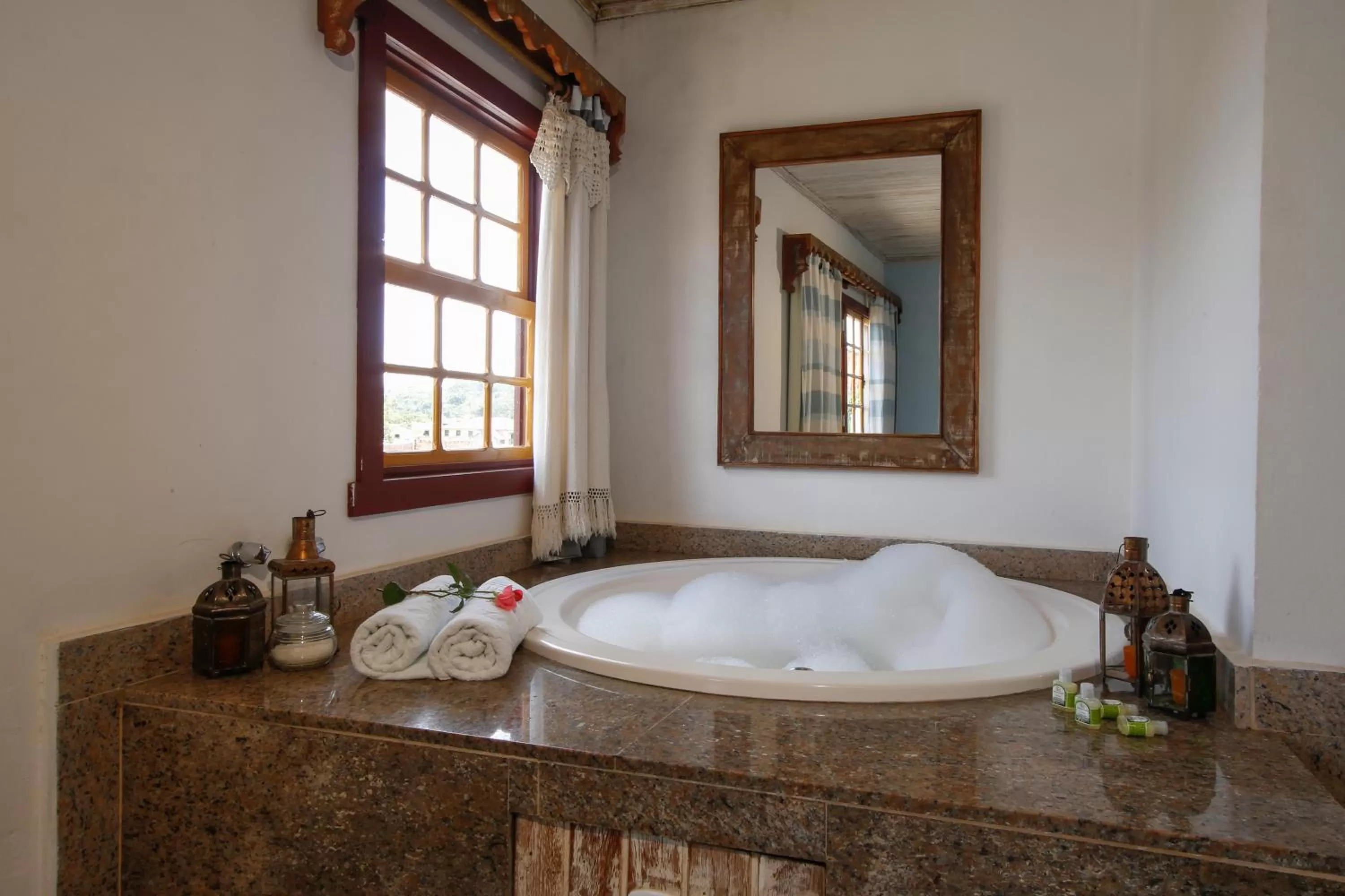 Decorative detail in Pousada Neuza Barbosa