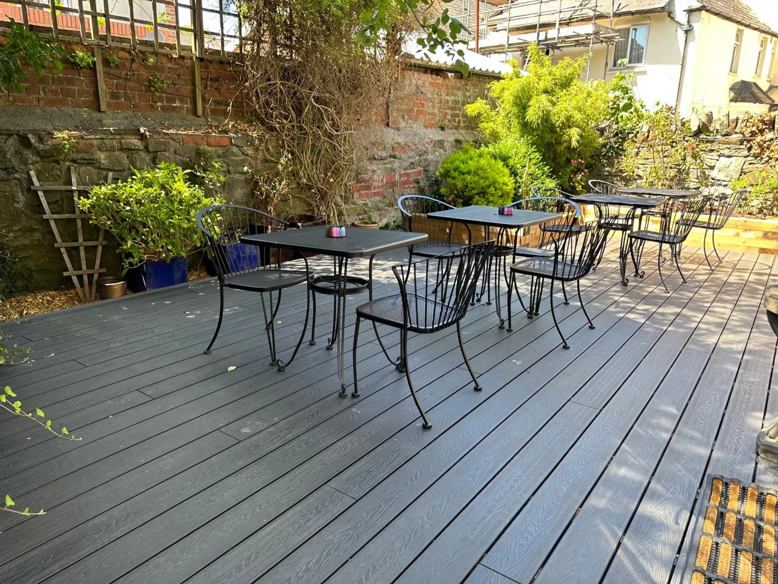 Patio in The Riverhouse