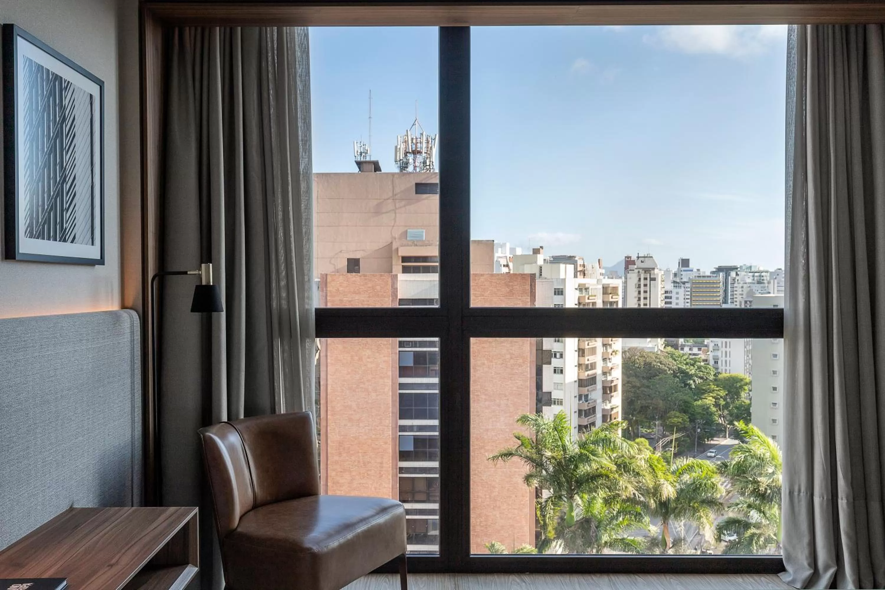 City view in LK Design Hotel Florianópolis