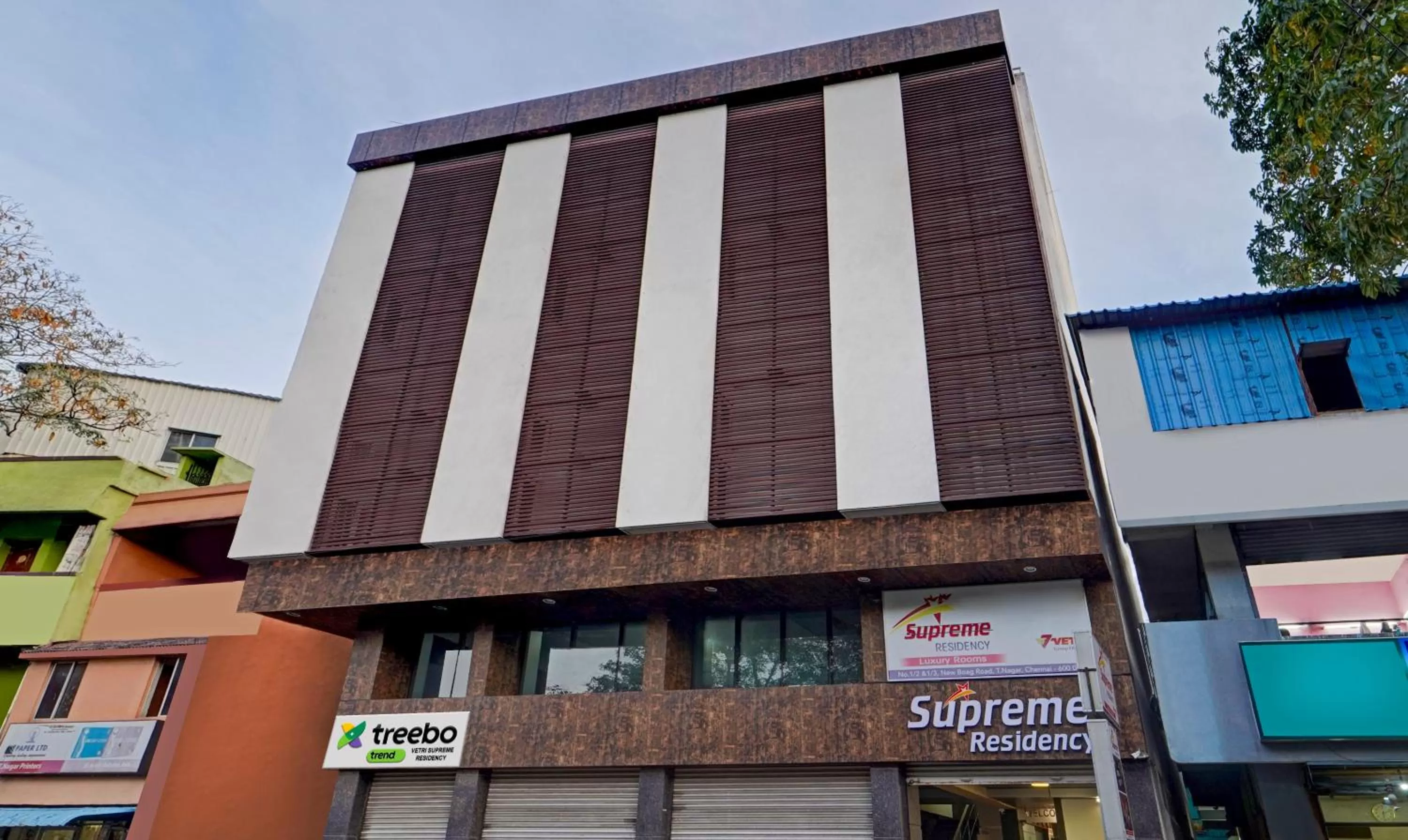 Property building in Treebo Vetri Supreme Residency