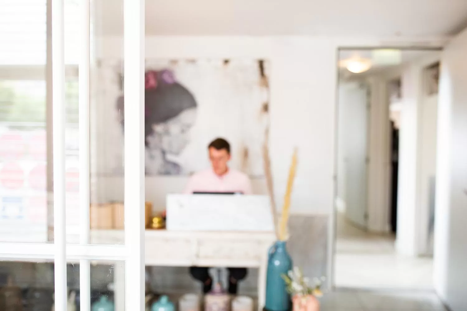 Lobby or reception in Stadsvilla Hotel Mozaic Den Haag