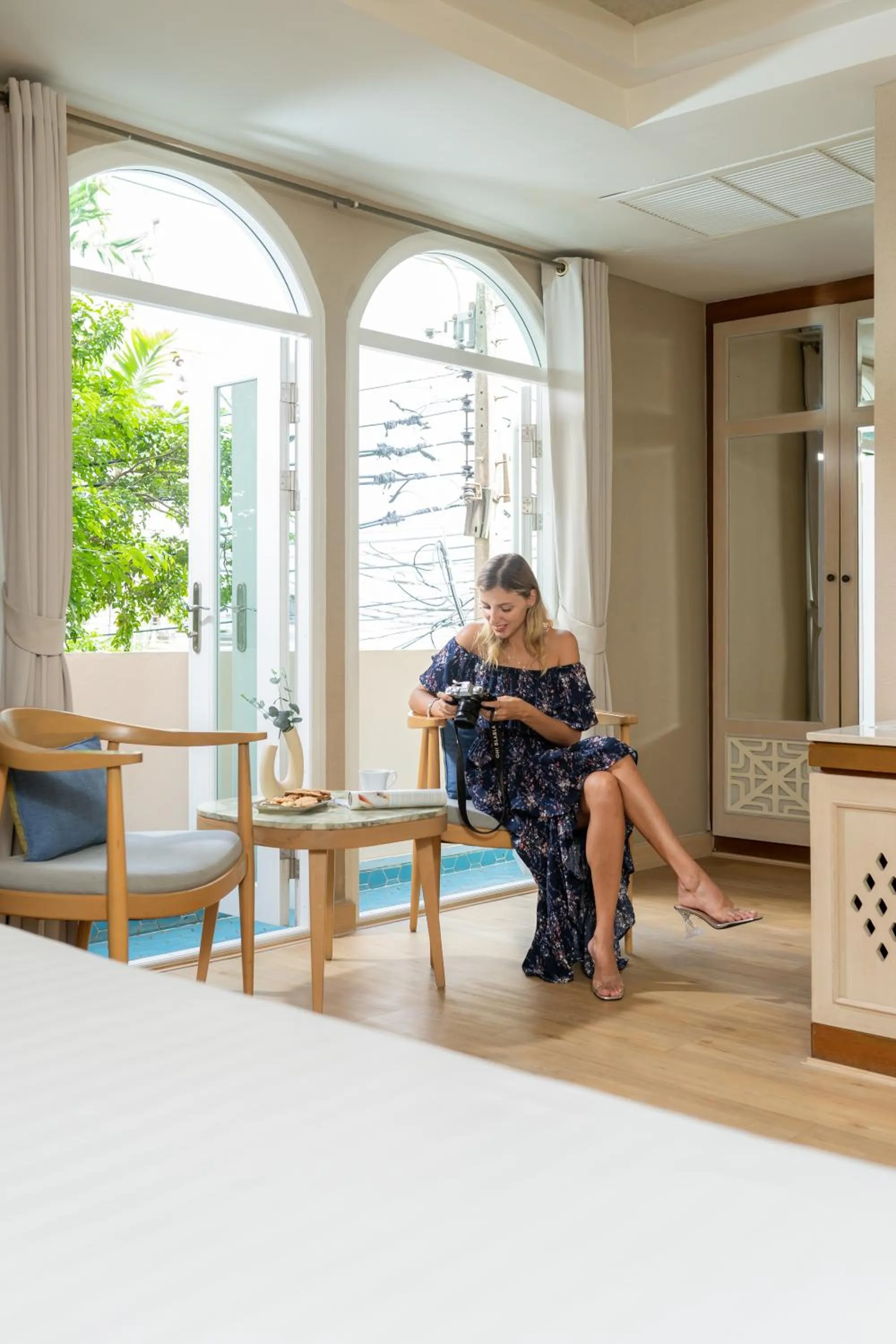 Seating area in La Petite Salil Sukhumvit 8