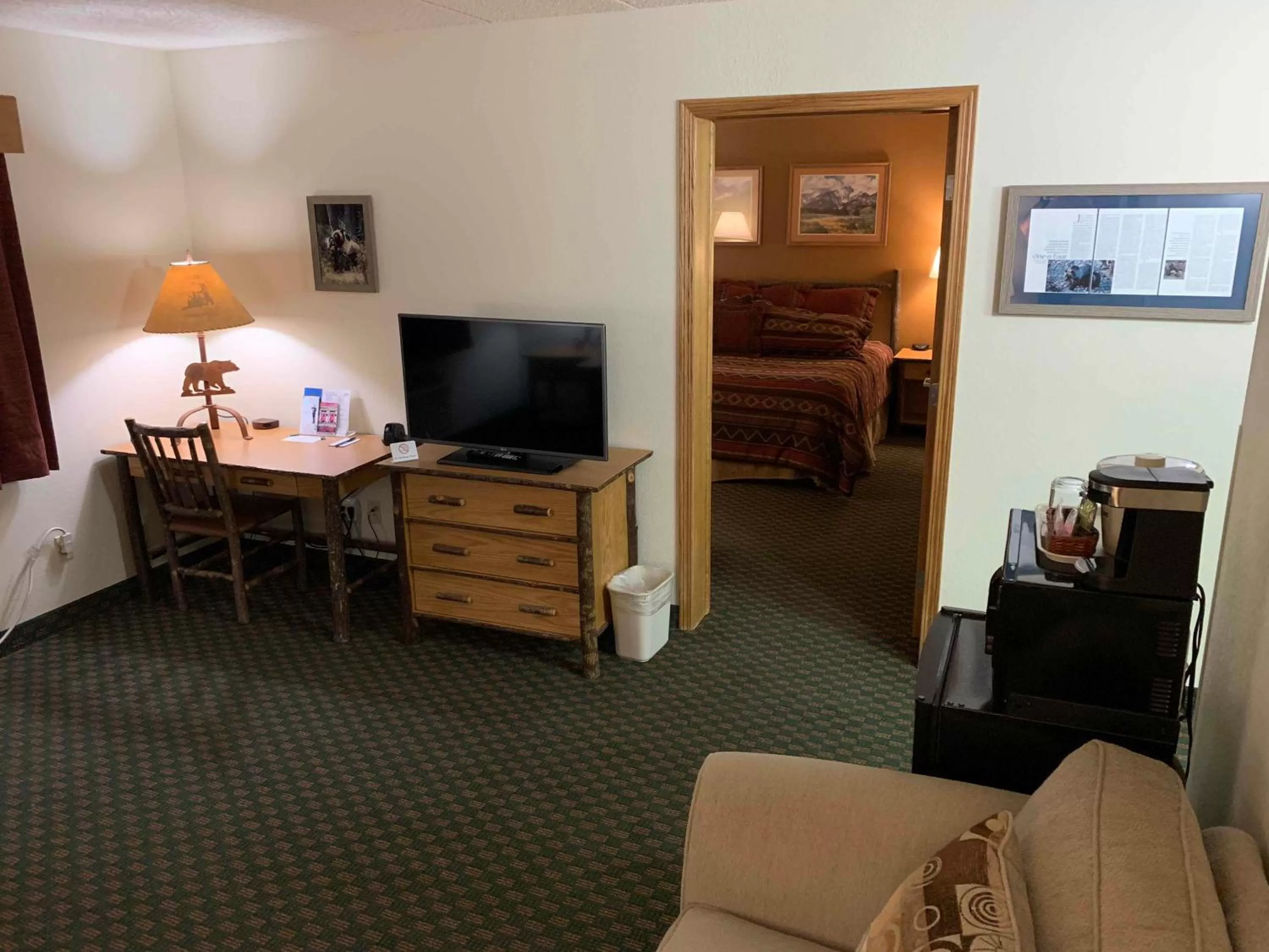 TV and multimedia in AmericInn by Wyndham Cody