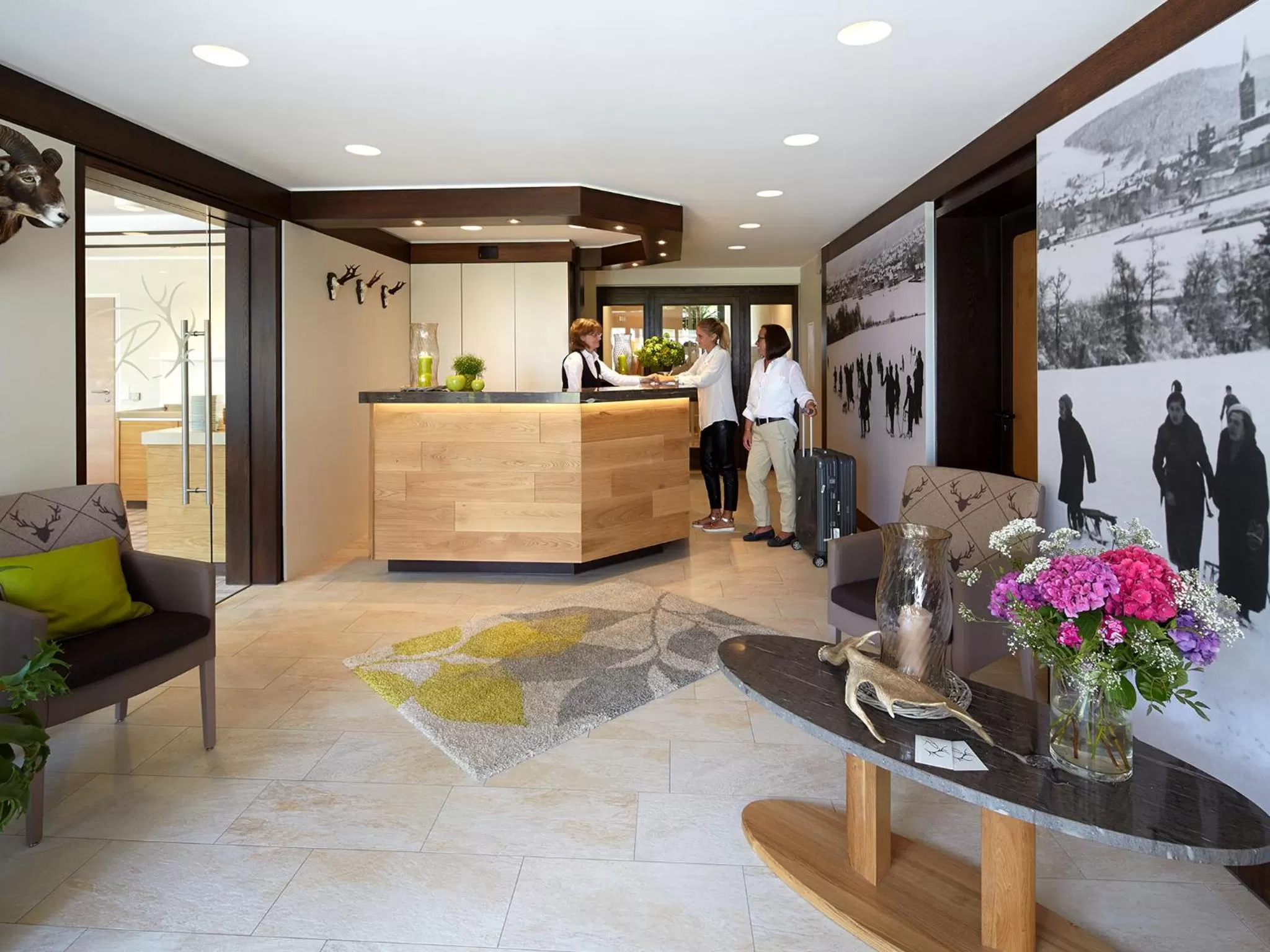 Lobby or reception in Rodelhaus