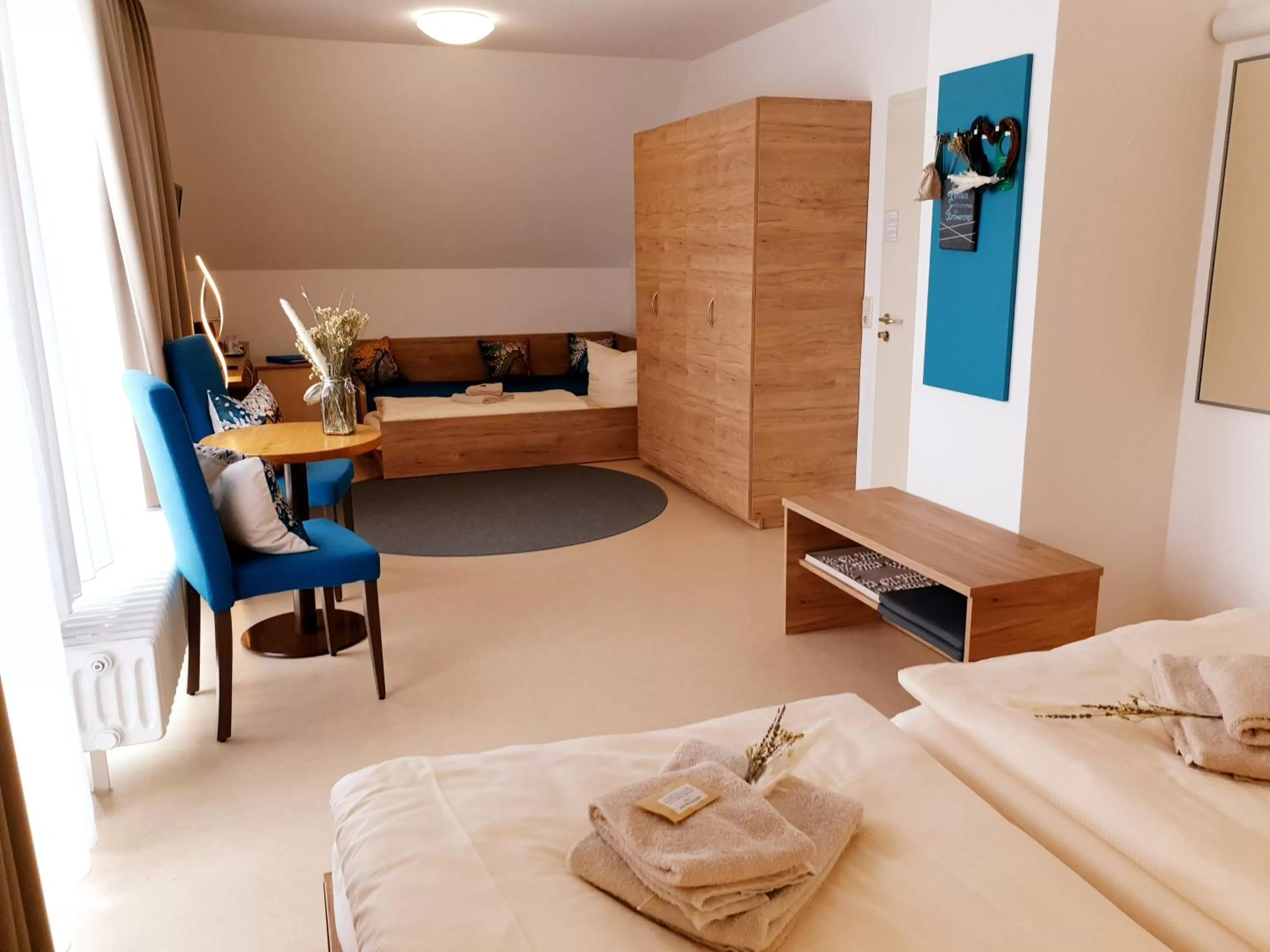 Bed in Pilgrims Inn Kreischa