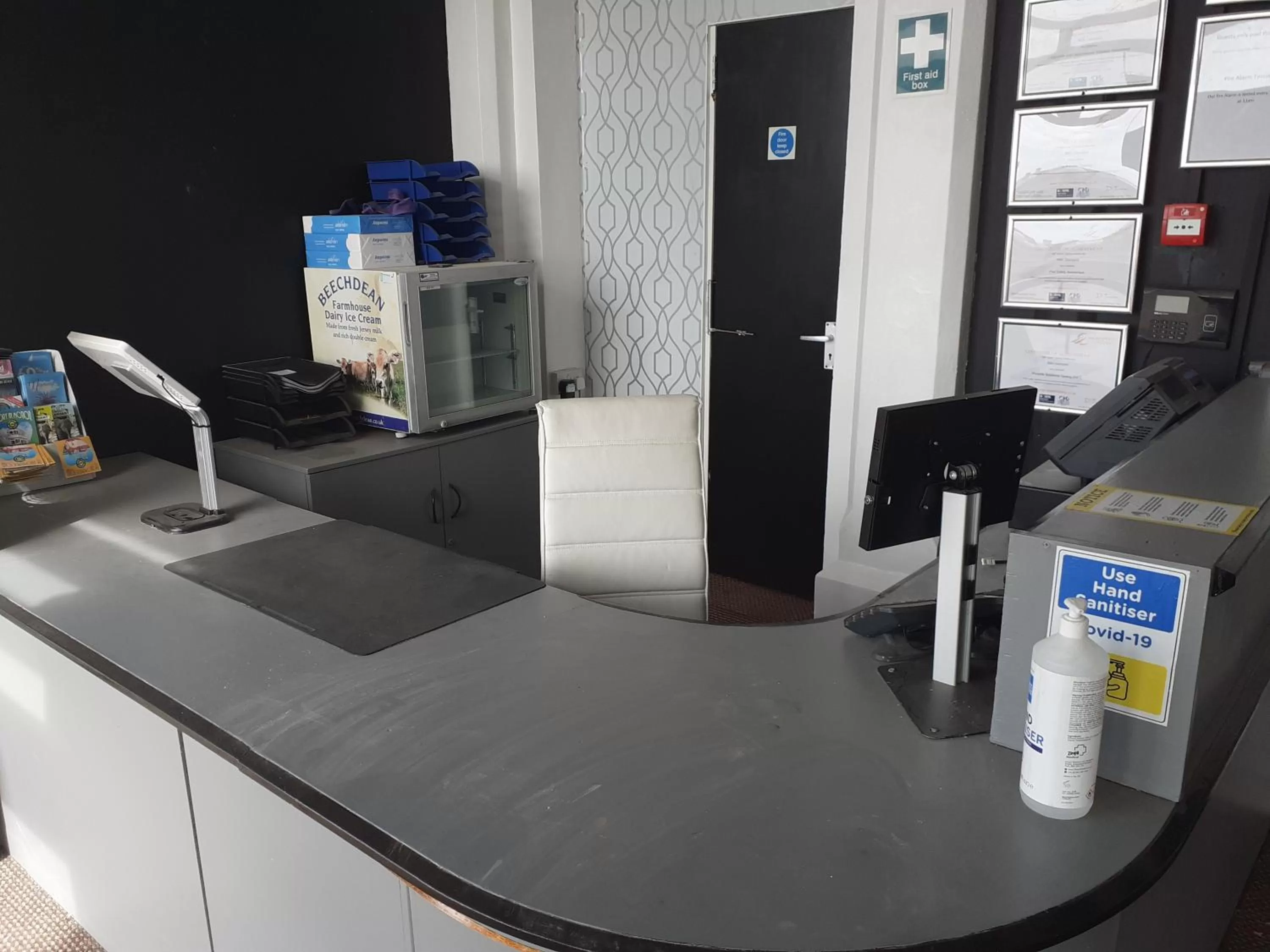 Lobby or reception in The Coastal Bay Hotel