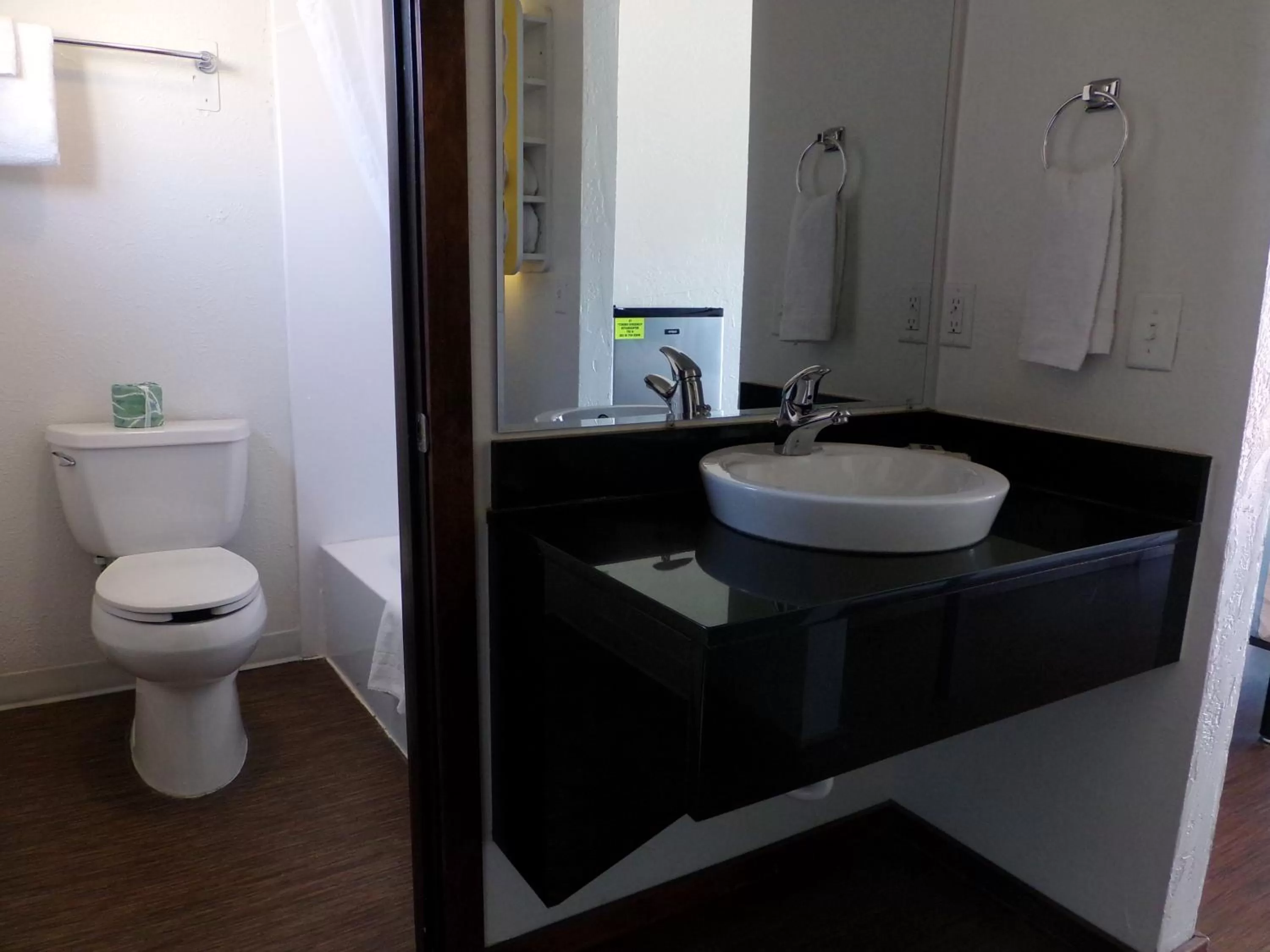 Bathroom in Motel 6 University Missoula