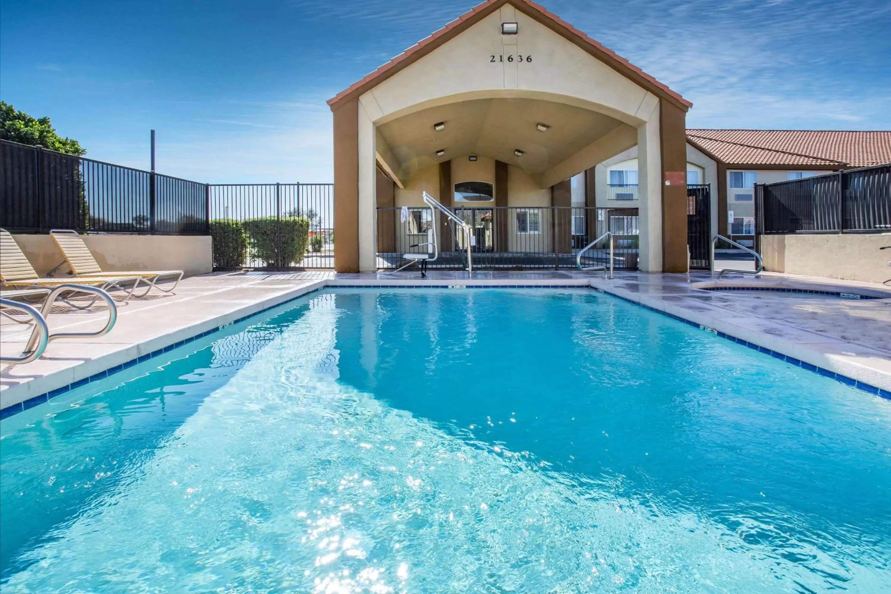 On site in Days Inn by Wyndham Phoenix North