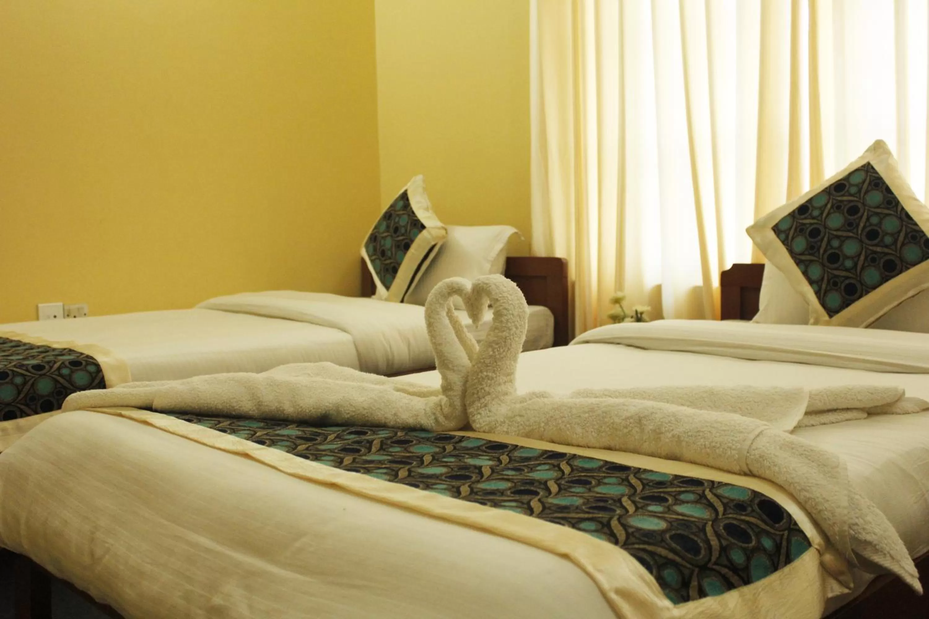 Bedroom, Bed in Hotel Nana Pokhara