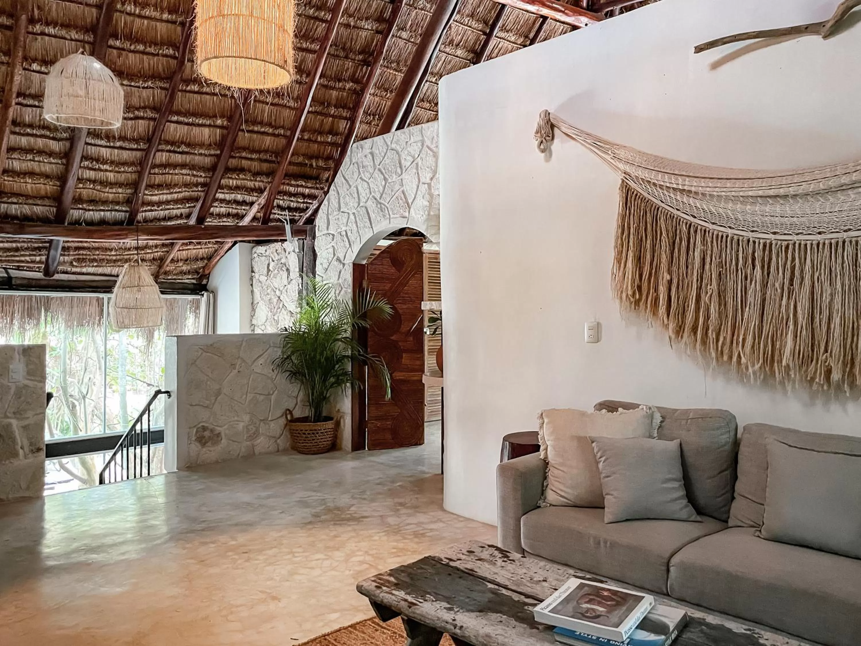 Living room in Amansala Resort