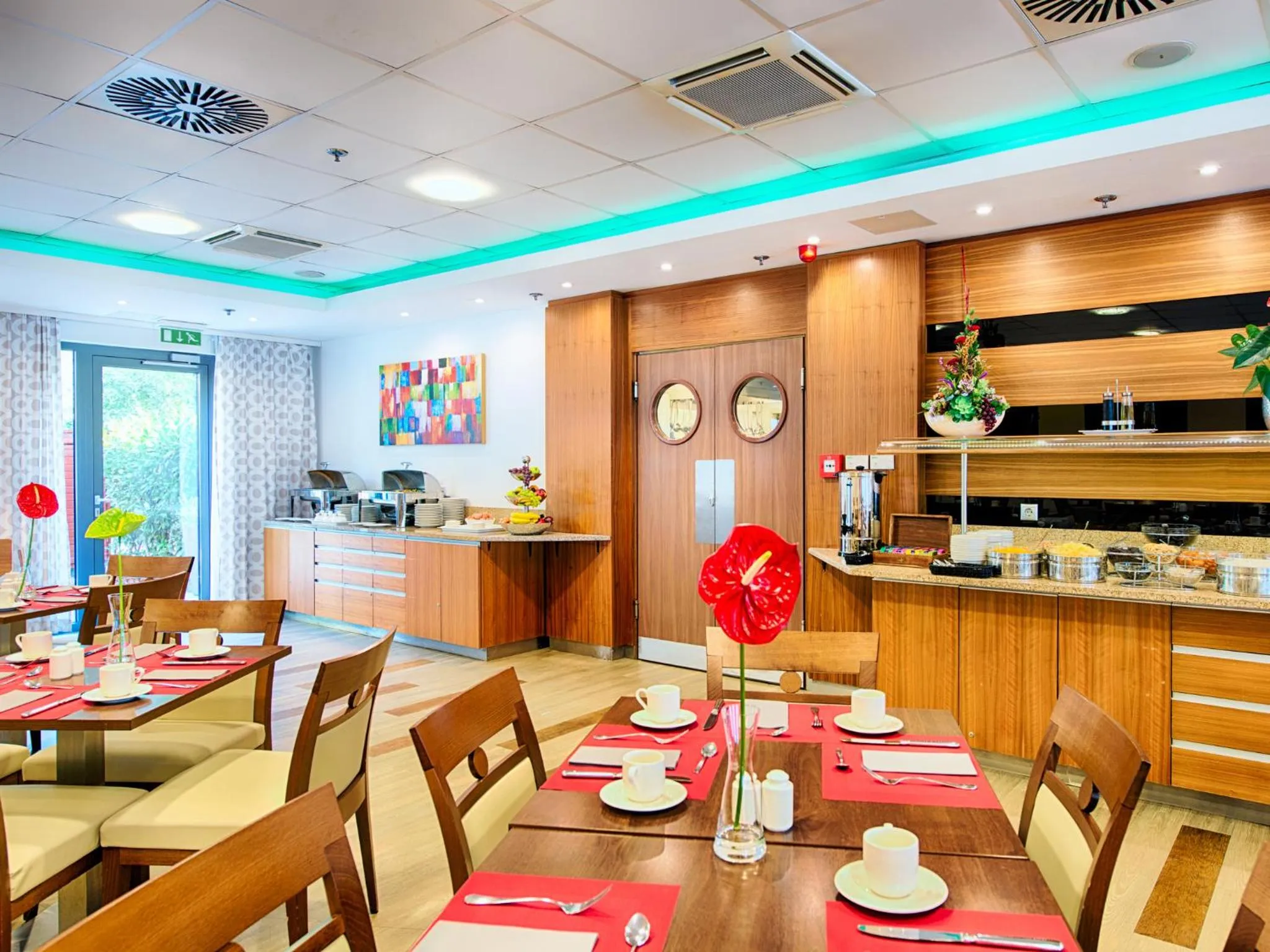 Restaurant/places to eat in ACHAT Hotel Budapest