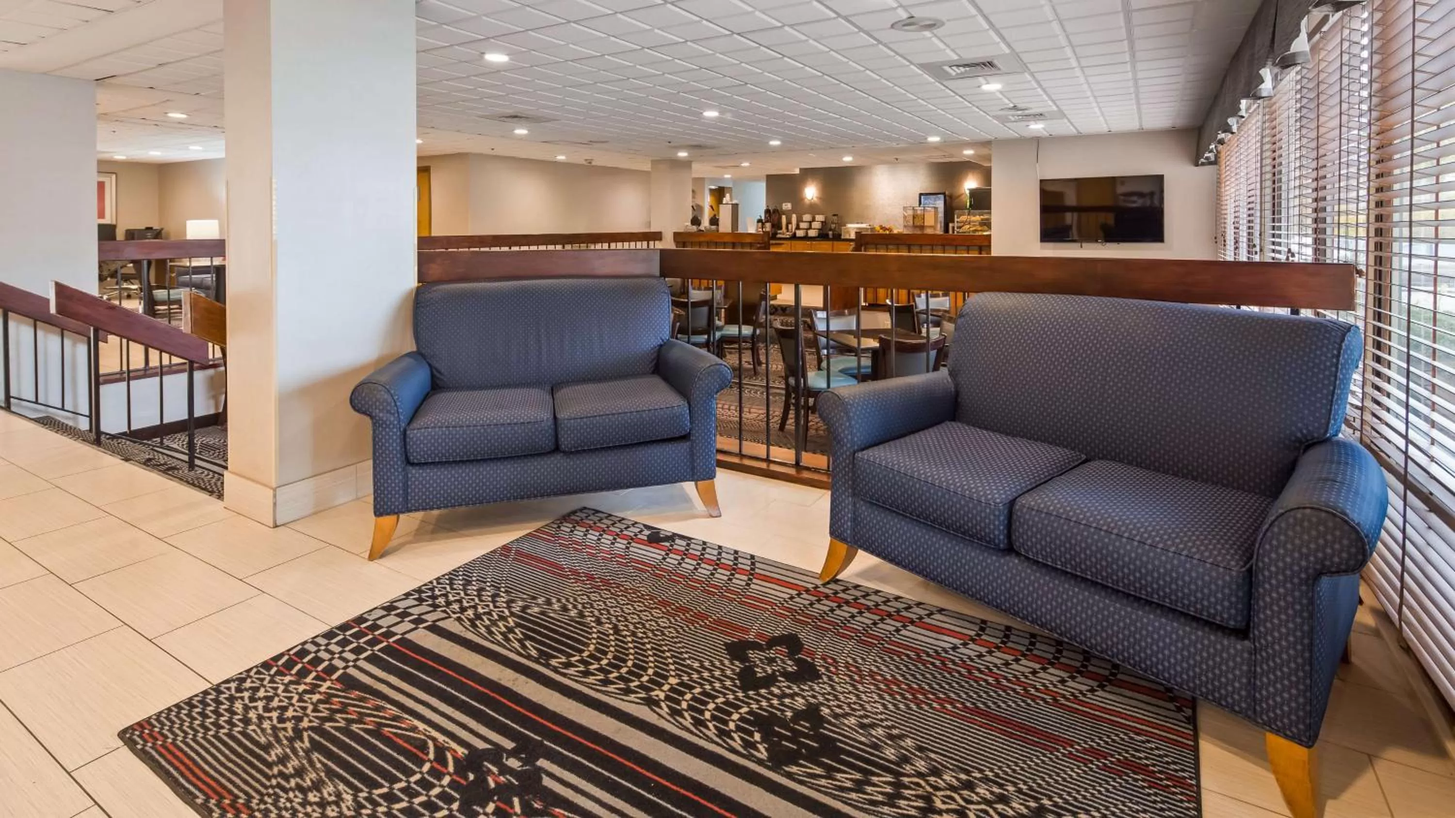 Lobby or reception in Days Inn by Wyndham Englewood Dayton Airport