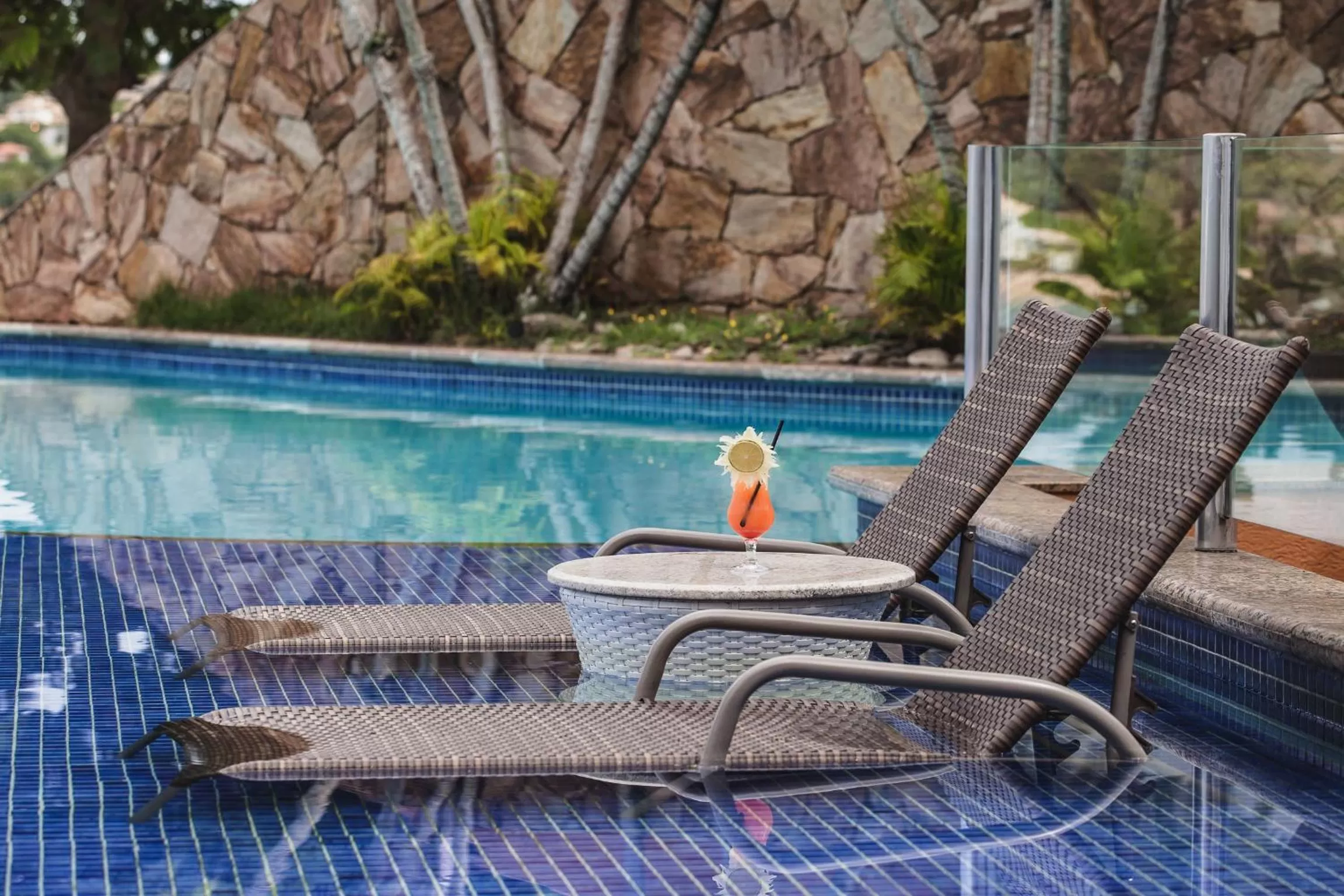 Swimming pool in Hotel Ferradura Private