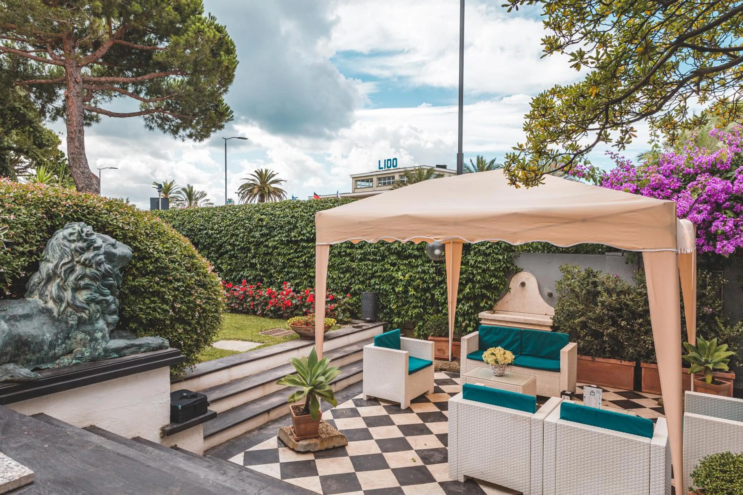 Garden in Hotel Santa Maria