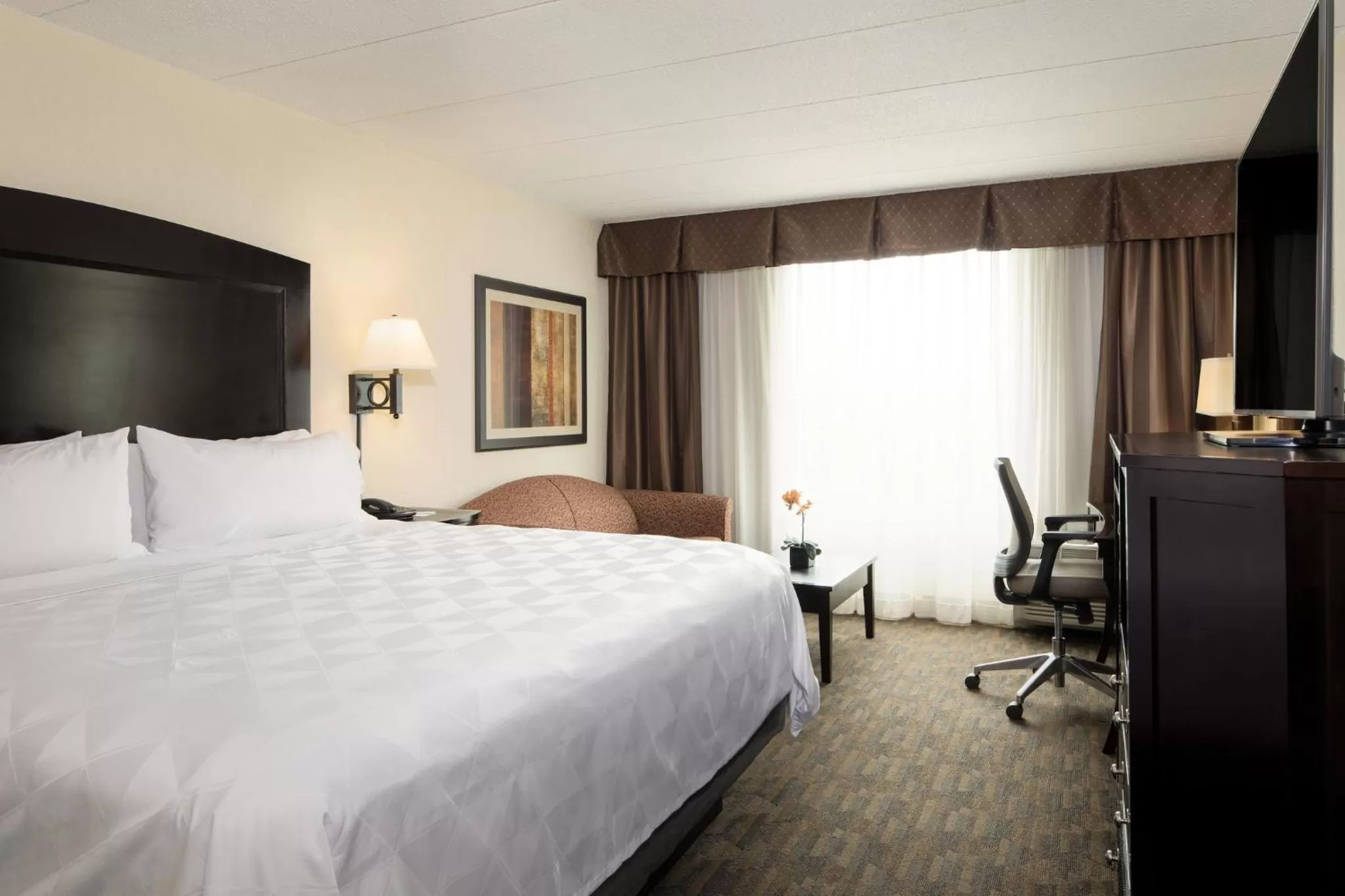 Photo of the whole room, Bed in Holiday Inn and Suites Charleston West by IHG