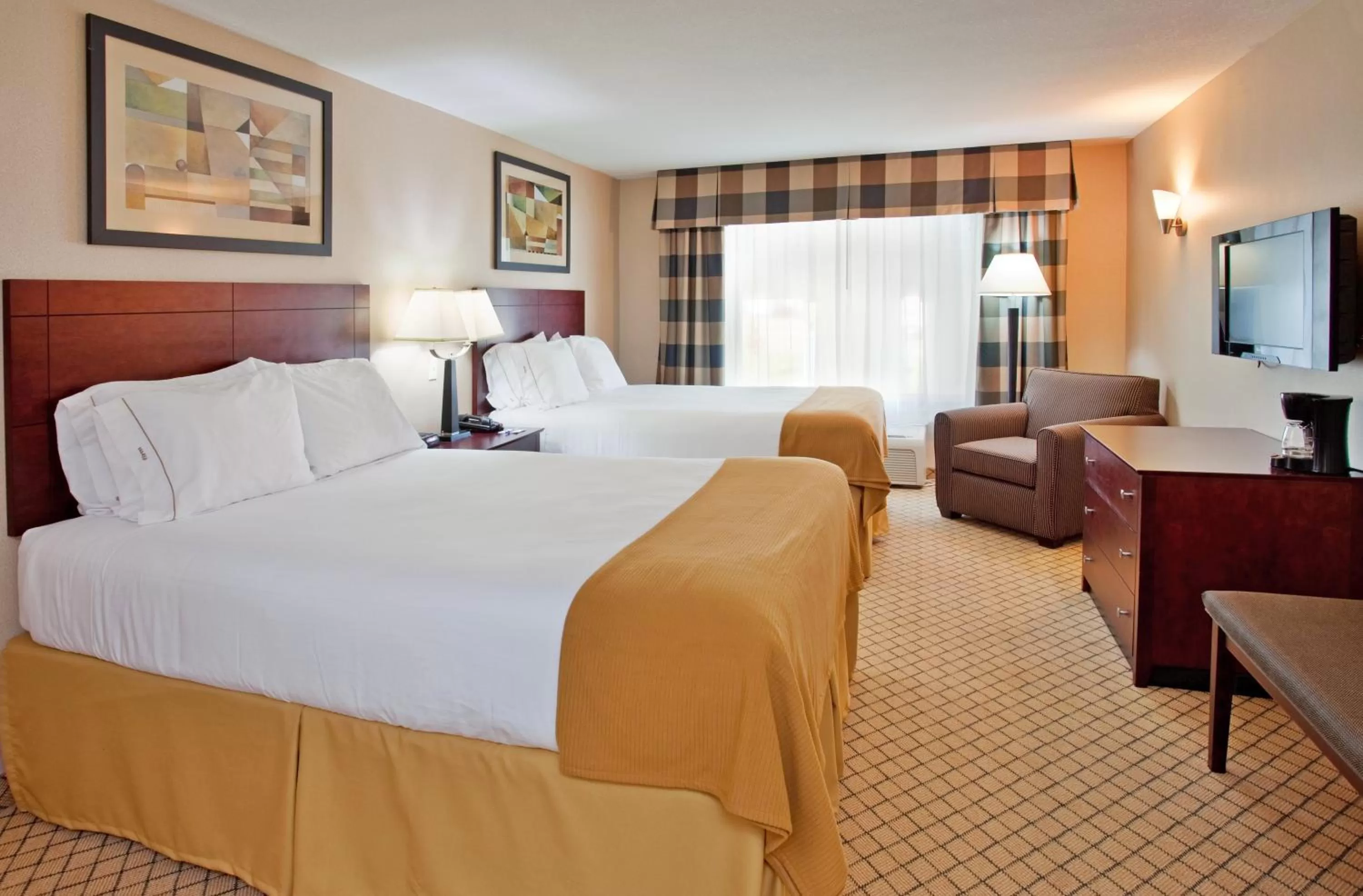 Queen Room with Two Queen Beds - Disability Access/Non-Smoking in Holiday Inn Express Hotel & Suites Wichita Airport, an IHG Hotel