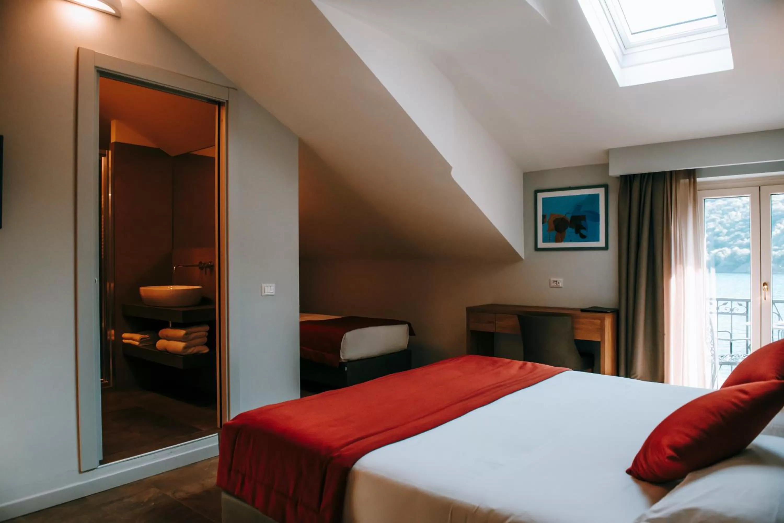 Bed in Hotel Ristorante La Quartina