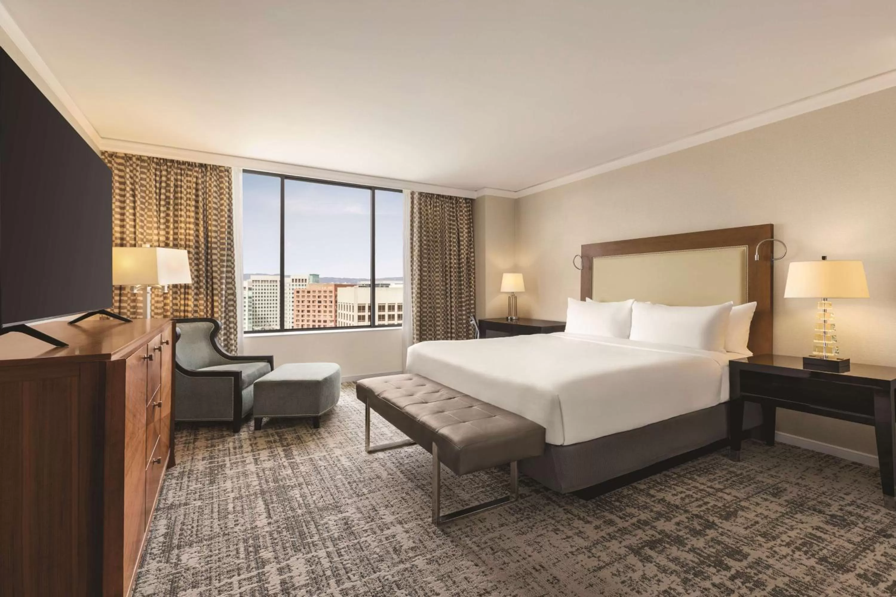 One-Bedroom King Suite with View in Signia by Hilton San Jose