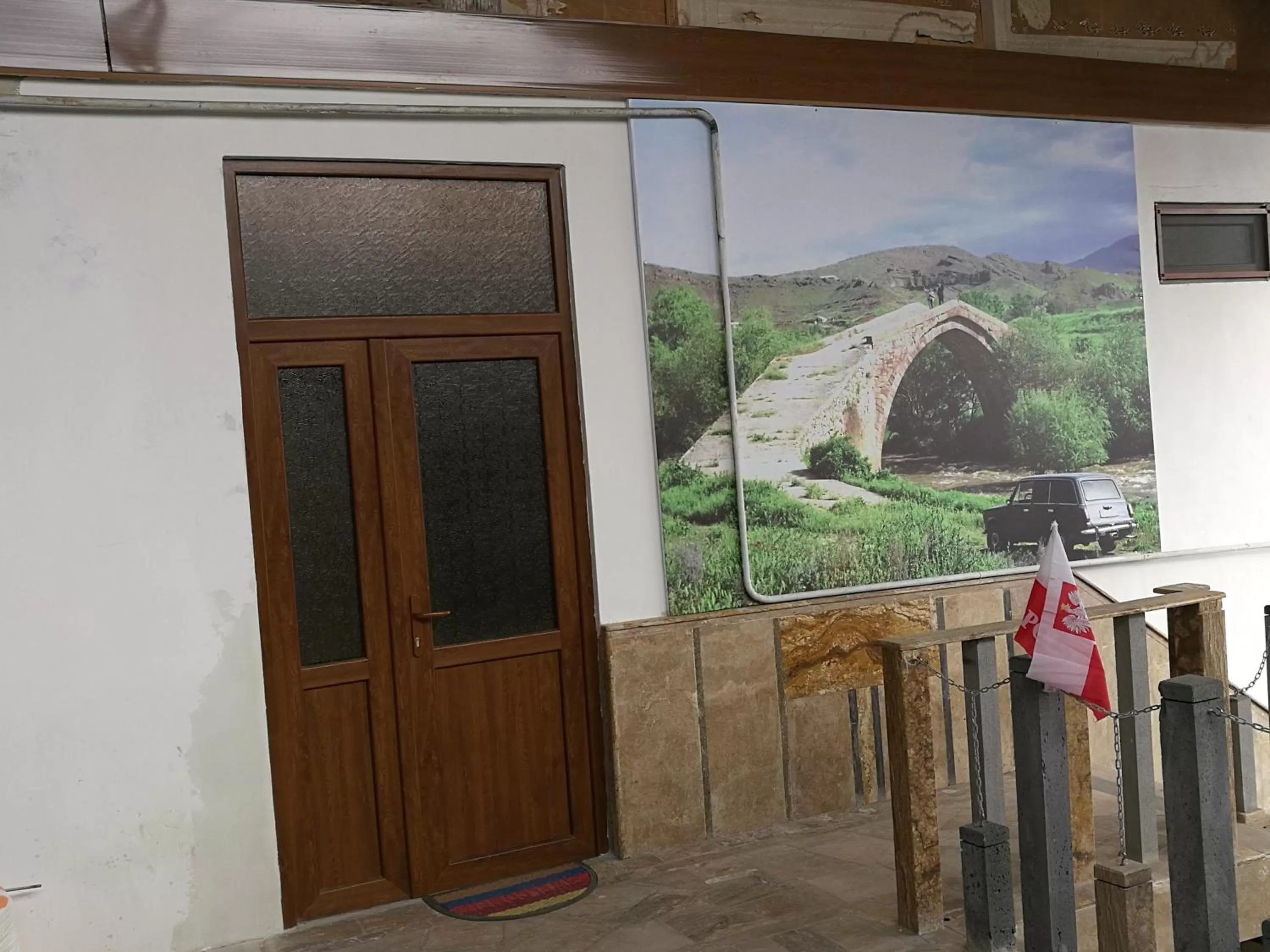 Facade/entrance in Spandaryan House