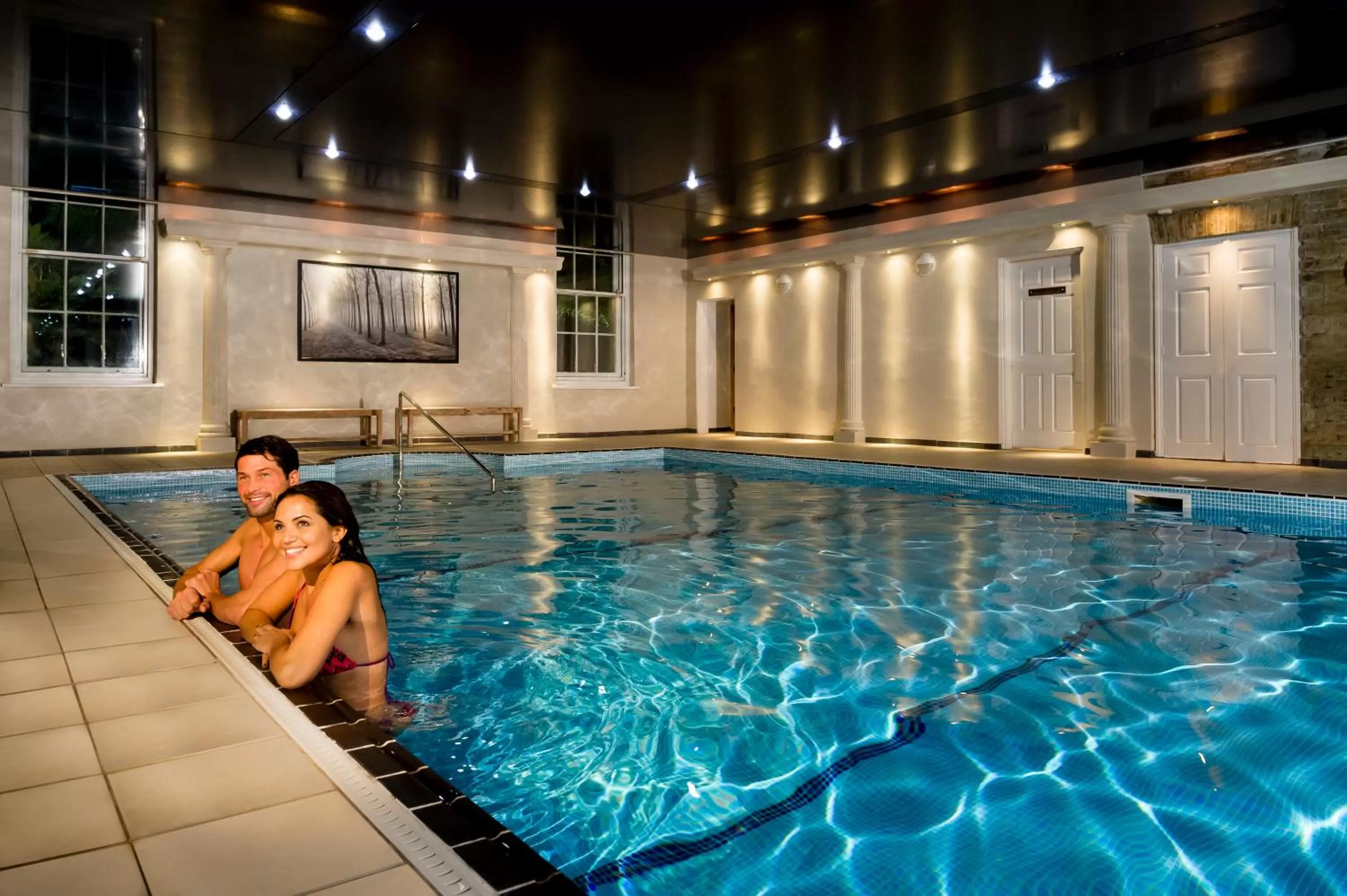 Swimming pool in Trenython Manor Resort