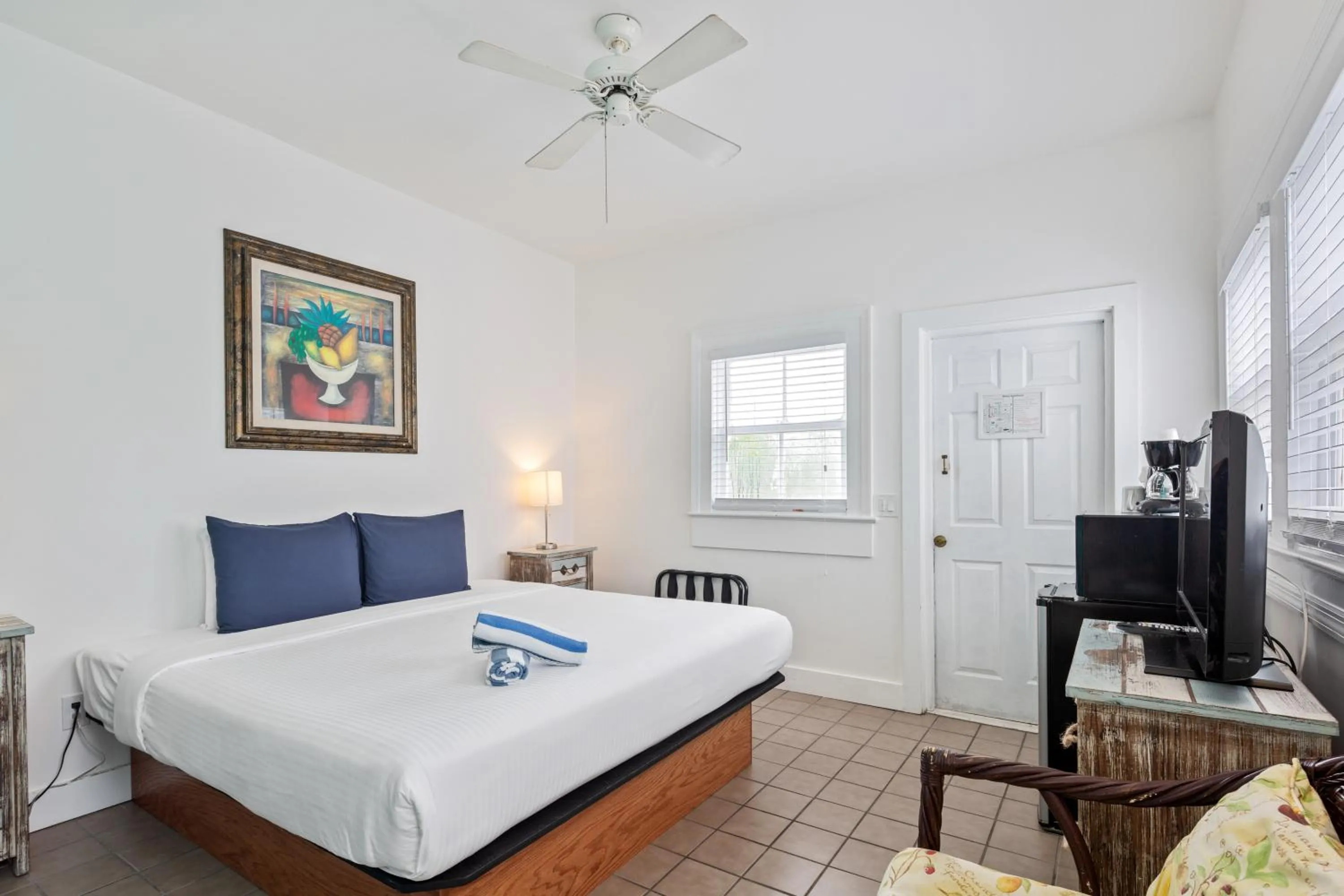 Bed in Wicker Guesthouse