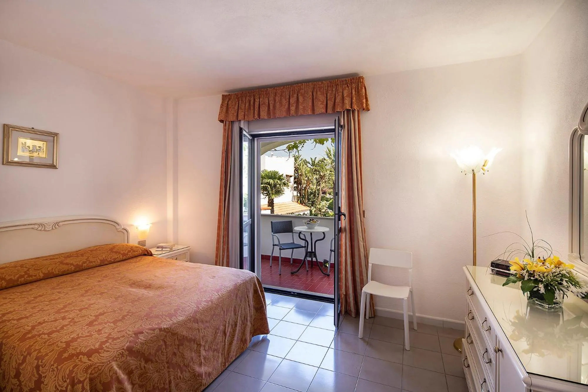 Balcony/Terrace in Hotel Terme Royal Palm