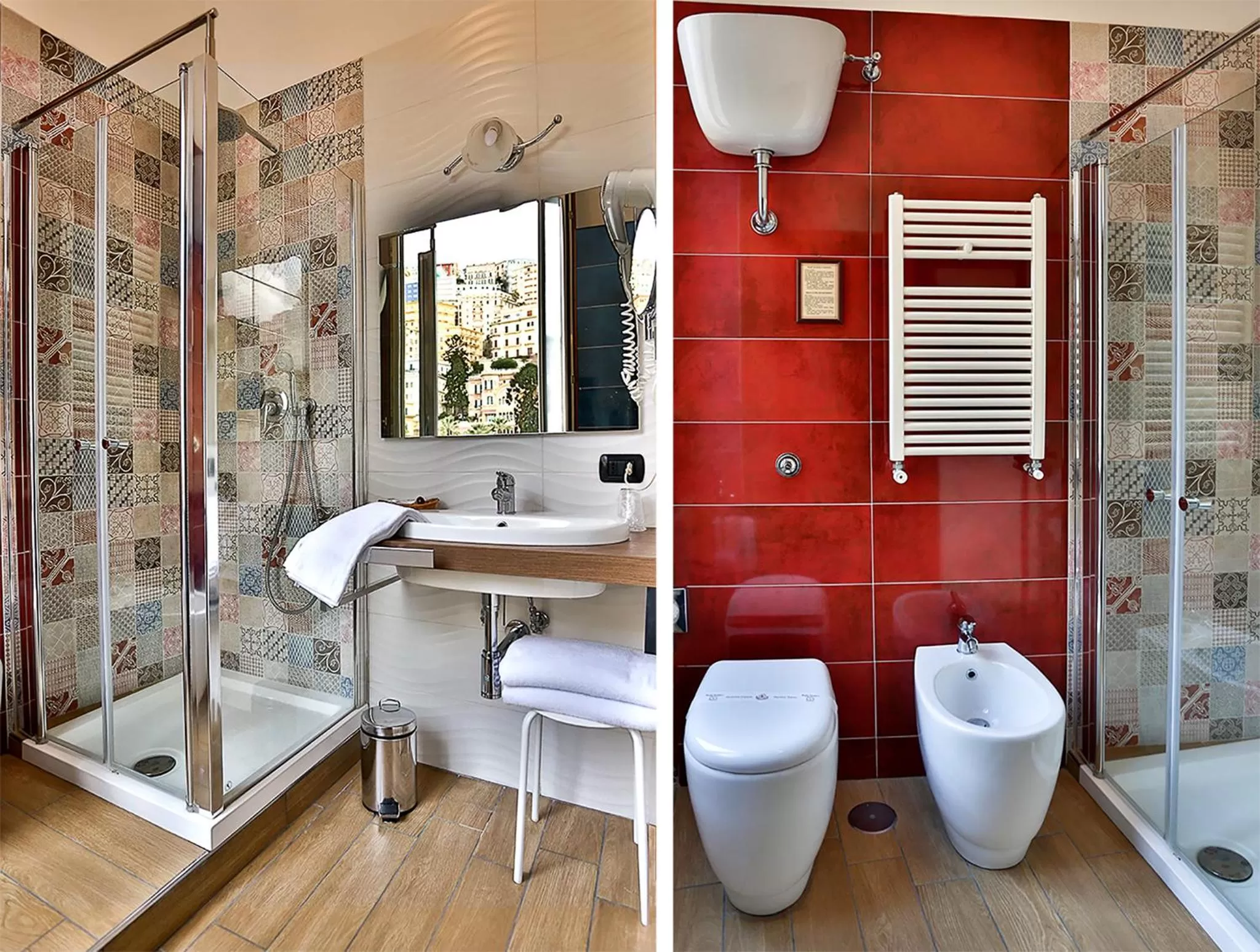 Shower in Pinto-Storey Hotel