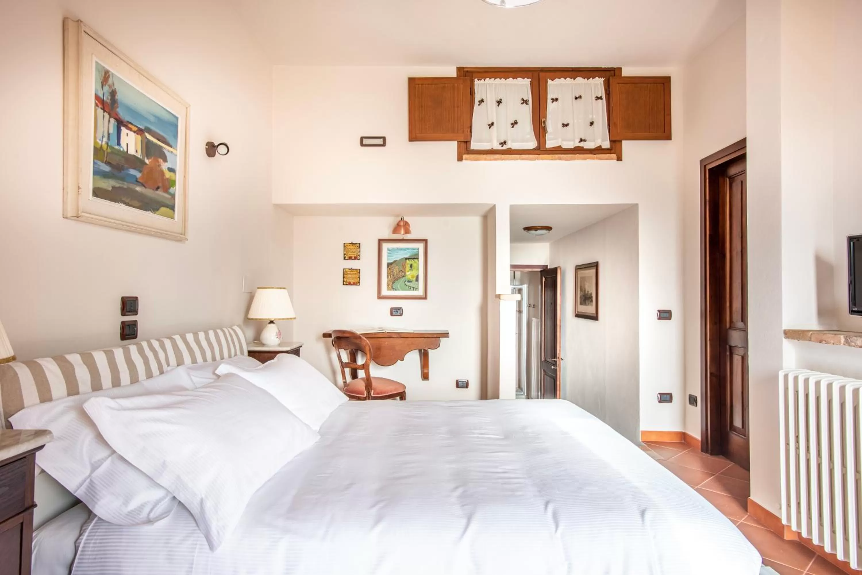 Bed in Domus Antiqua Bed & Breakfast