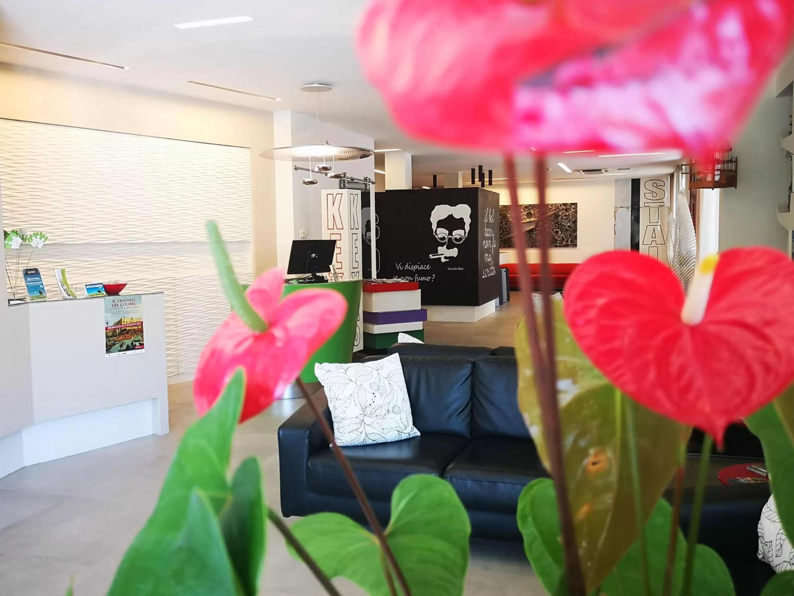 Lobby or reception in Key Hotel