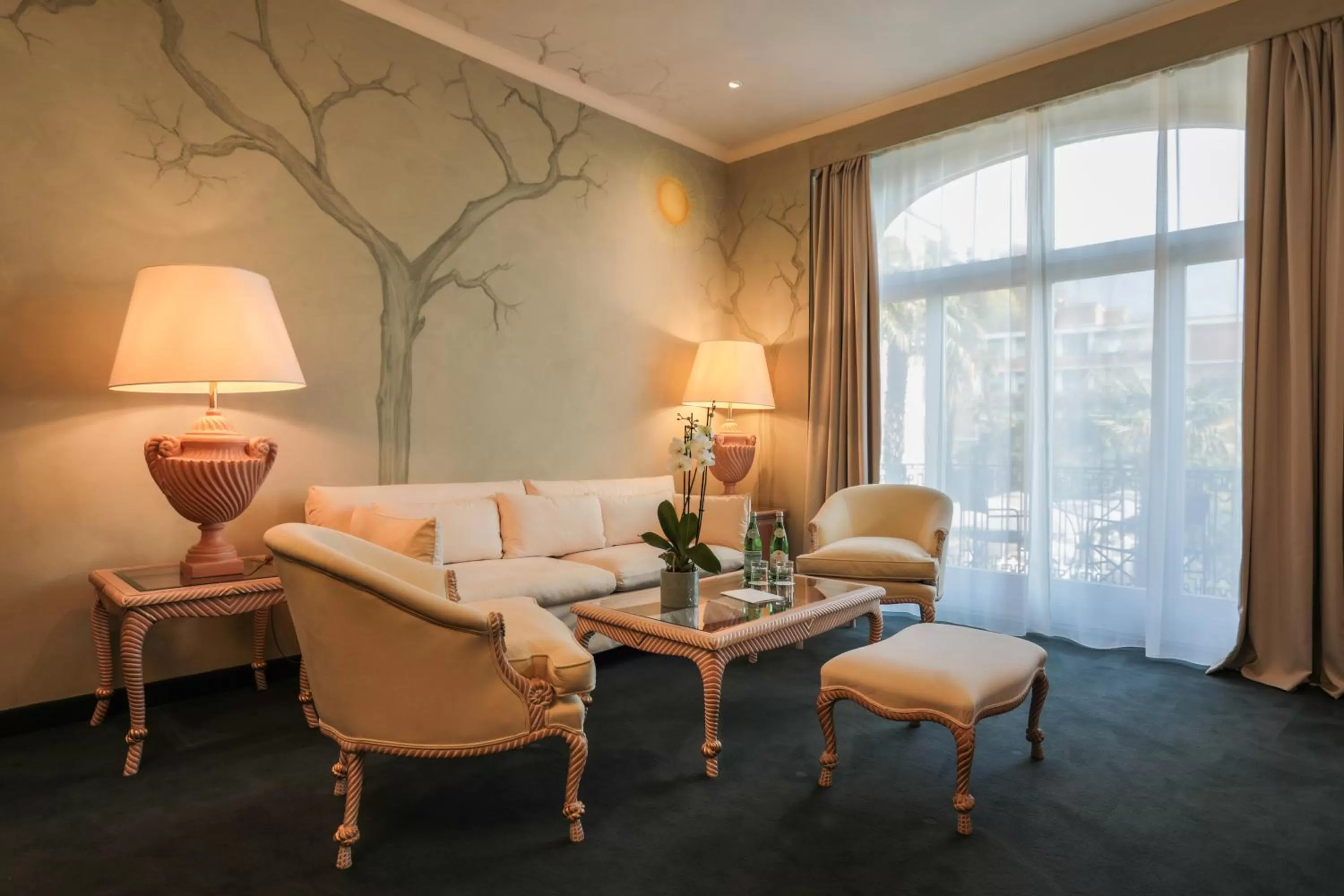 Living room in Grand Hotel Villa Castagnola