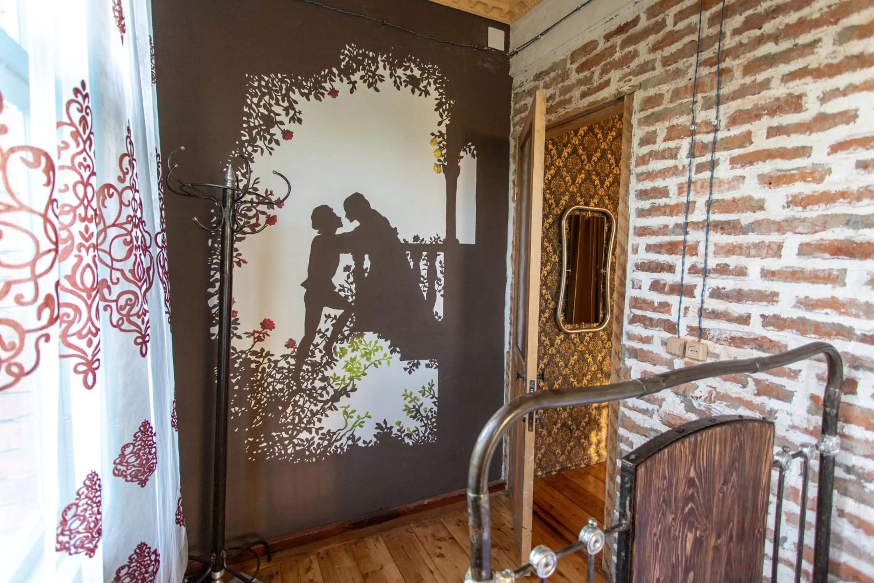 Decorative detail in Book Hotel