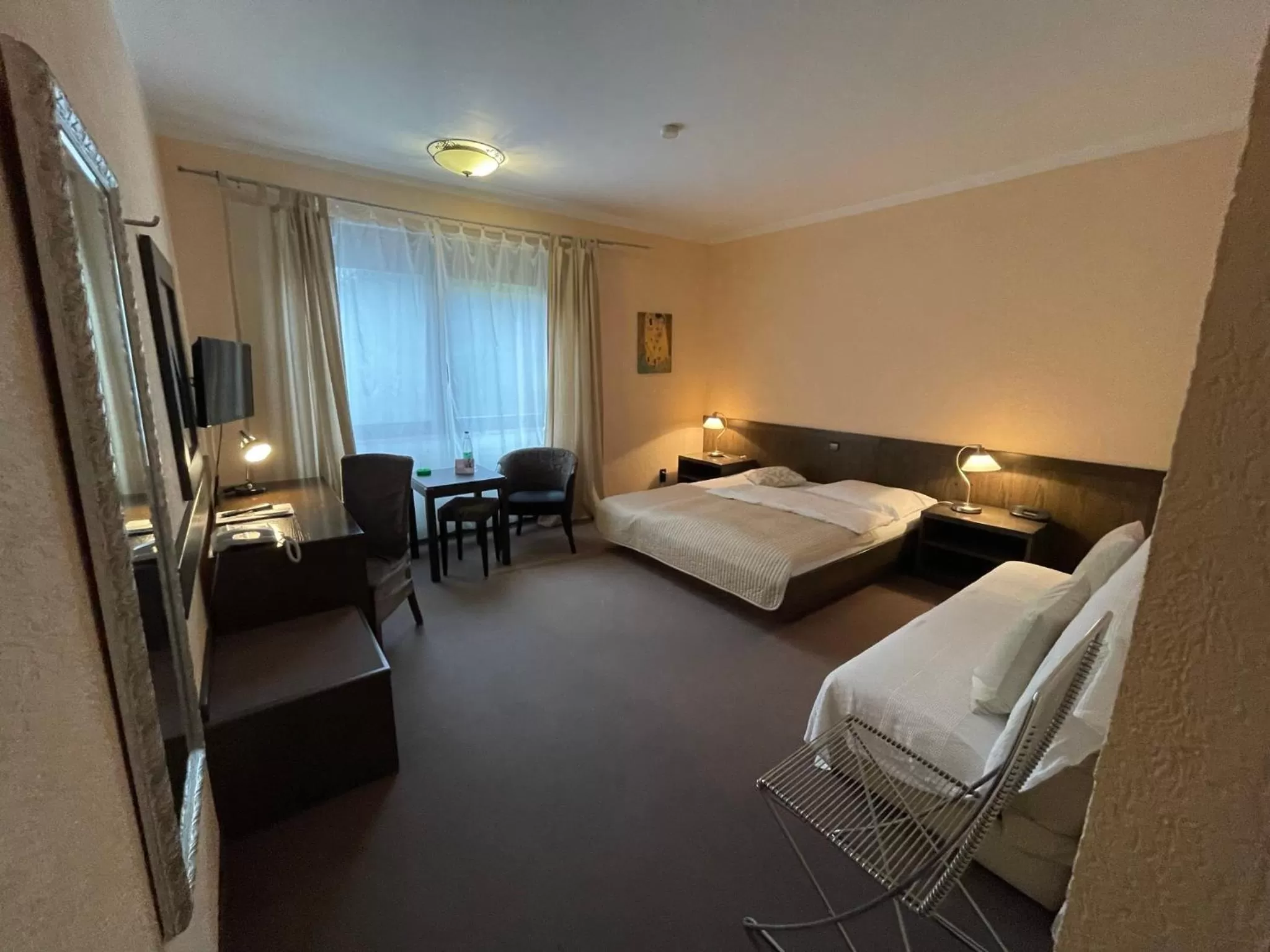 Bed in Hotel Brunnenhof