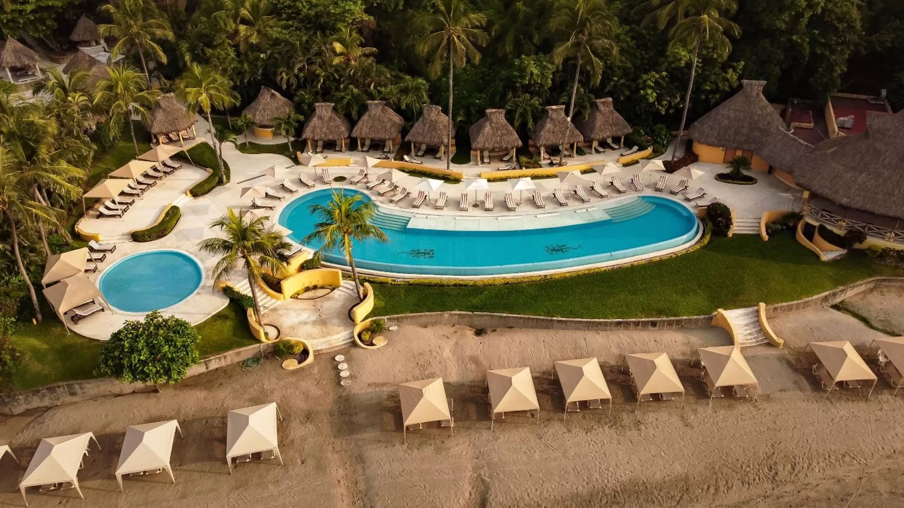 Bird's eye view in Quinta Real Acapulco