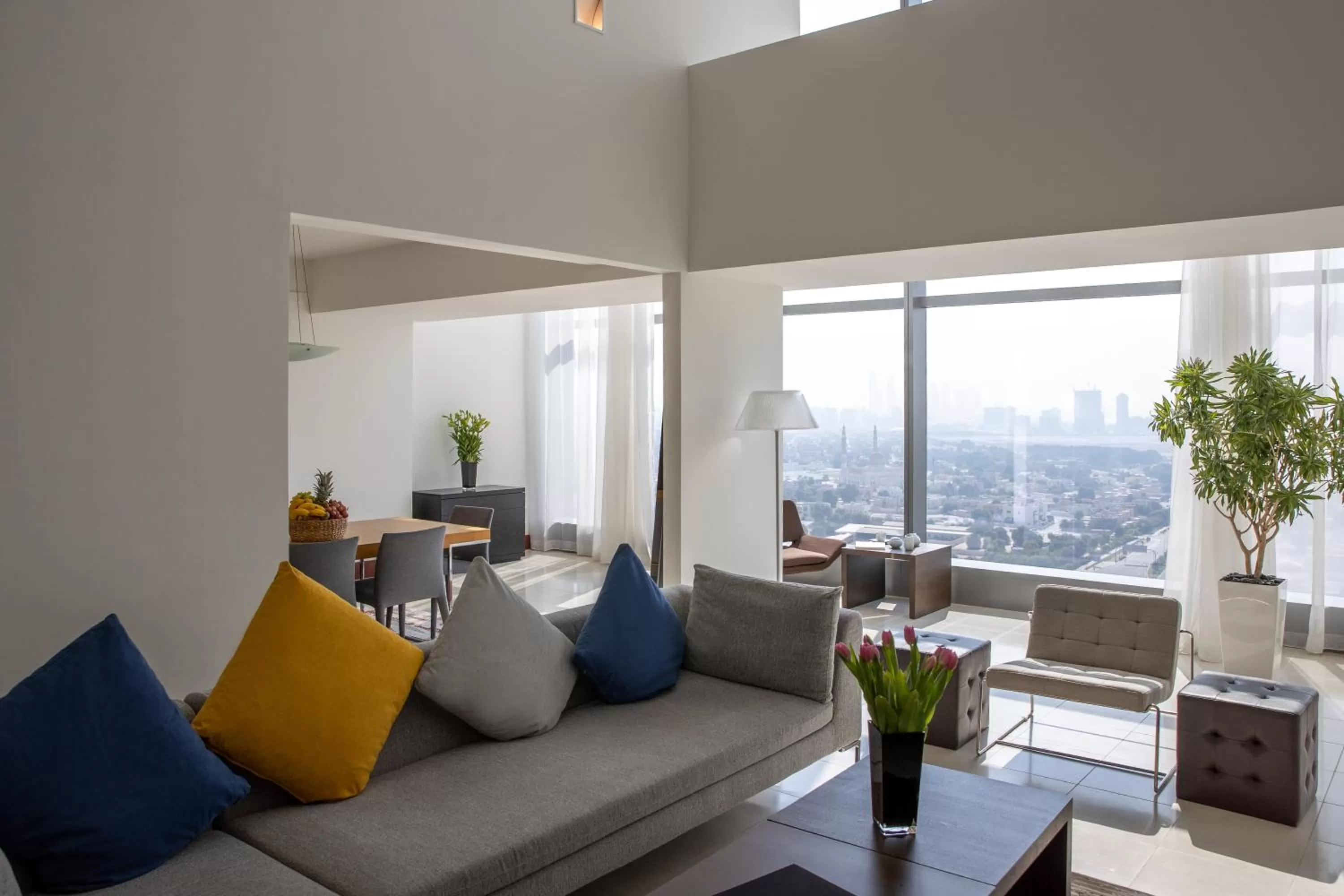 Living room in Jumeirah Living World Trade Centre Dubai